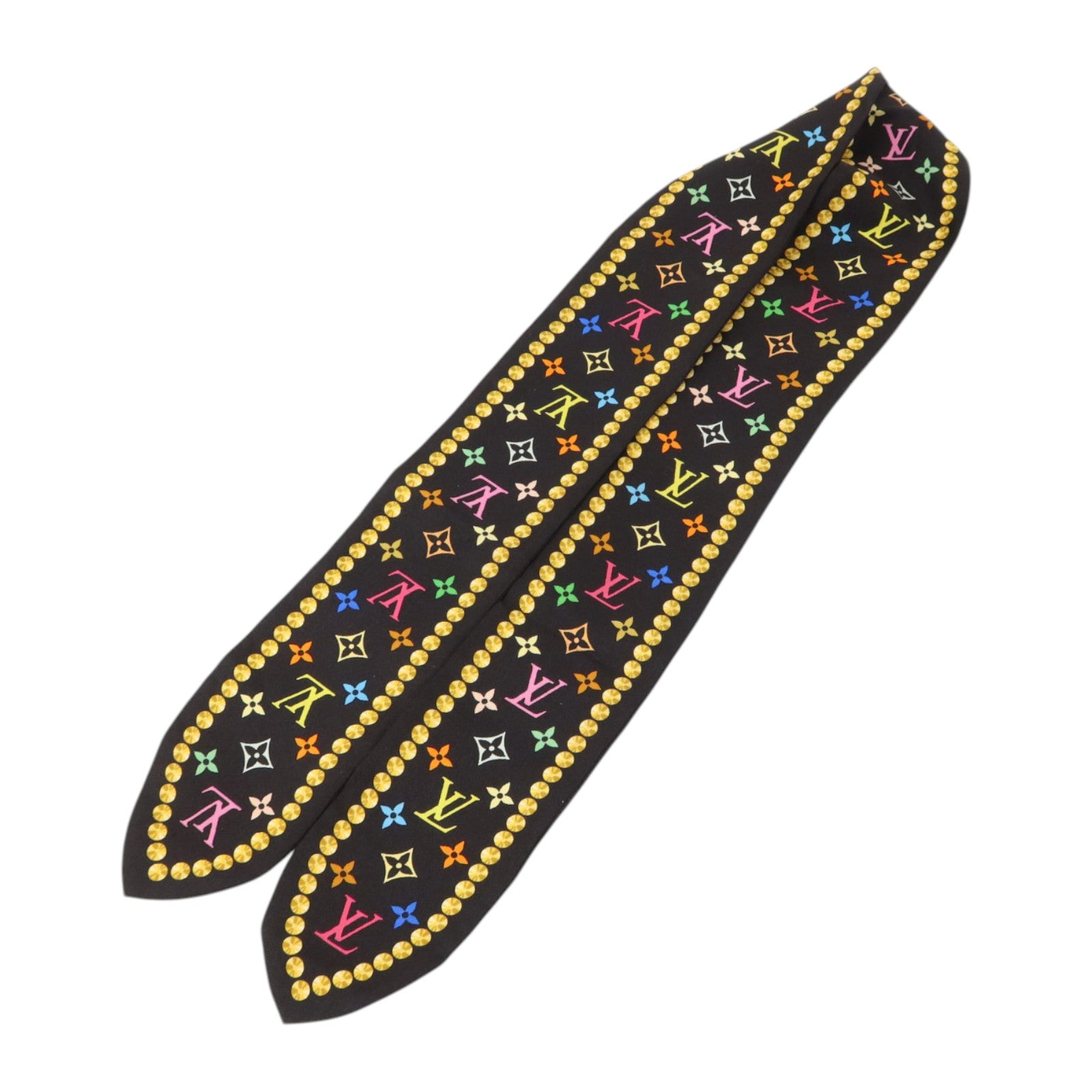 LOUIS VUITTON 絲質Bandeau Scarf絲巾