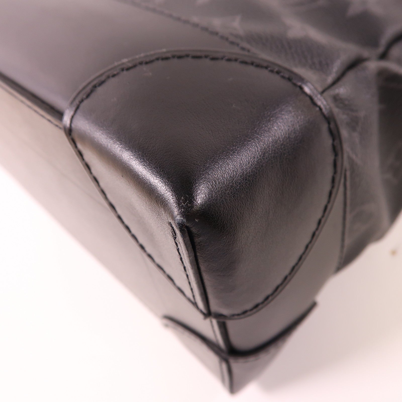 LOUIS VUITTON Monogram Eclipse Steamer PM手挽肩背兩用袋