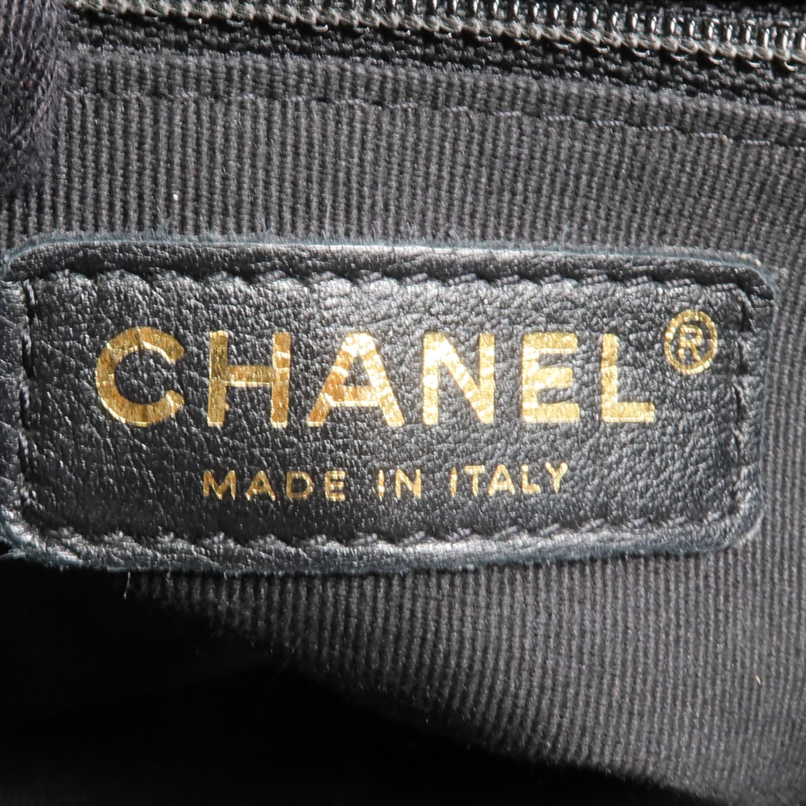 CHANEL 牛皮皮革Backpack金扣背包