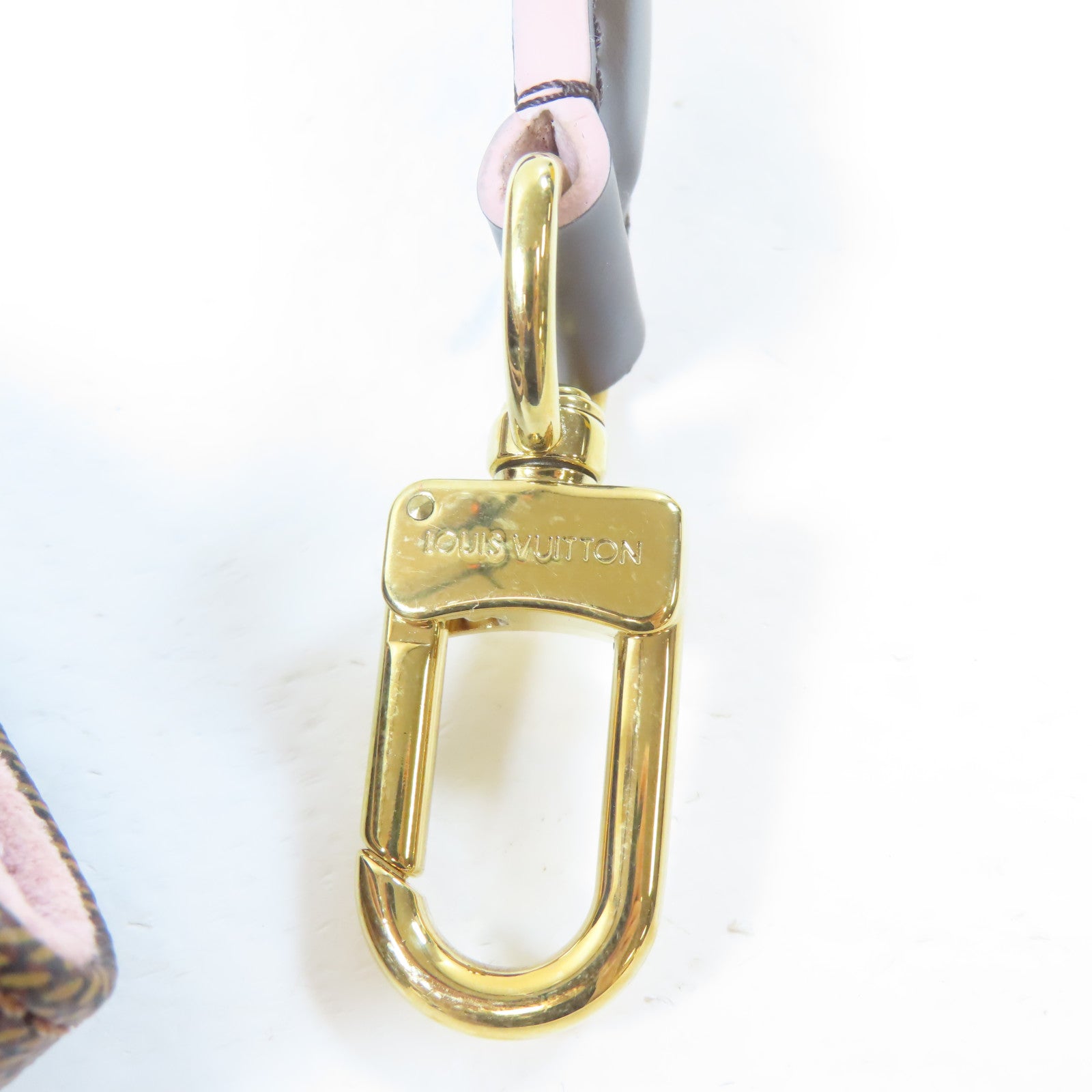 LOUIS VUITTON Damier Cassa Hobo Bag金扣肩背袋啡色