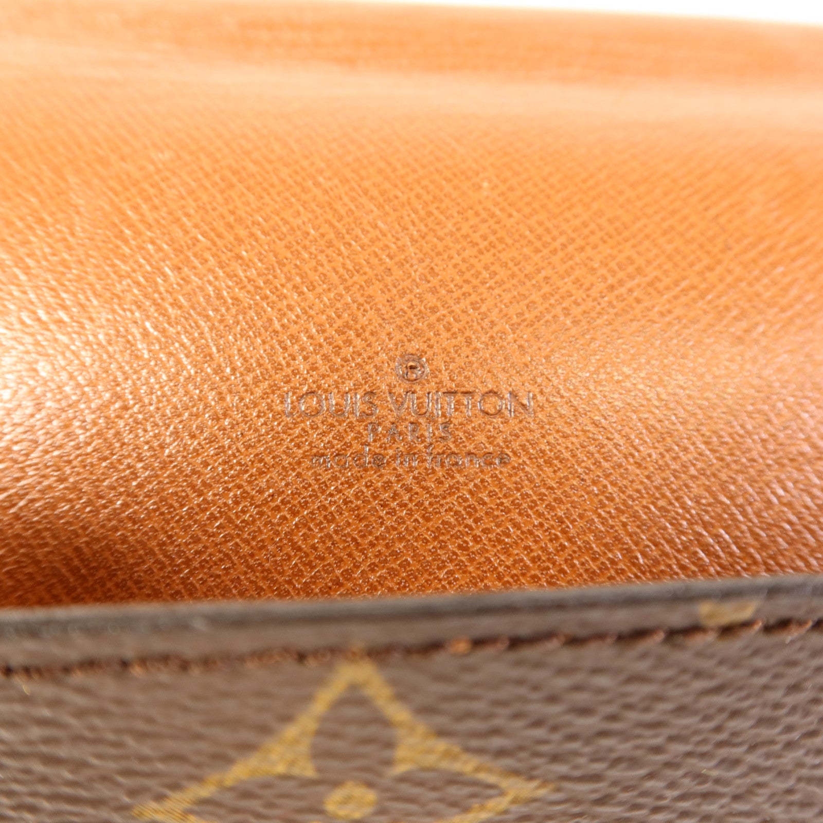 LOUIS VUITTON Monogram Porte Document金扣公事包