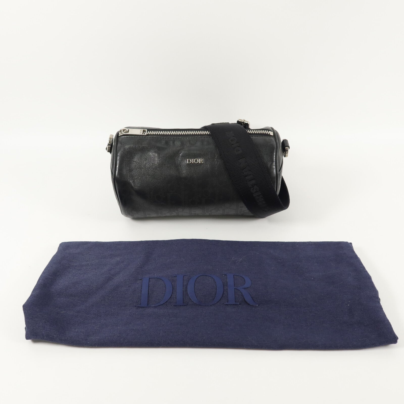 Dior 牛皮皮革Roller Messenger肩背袋