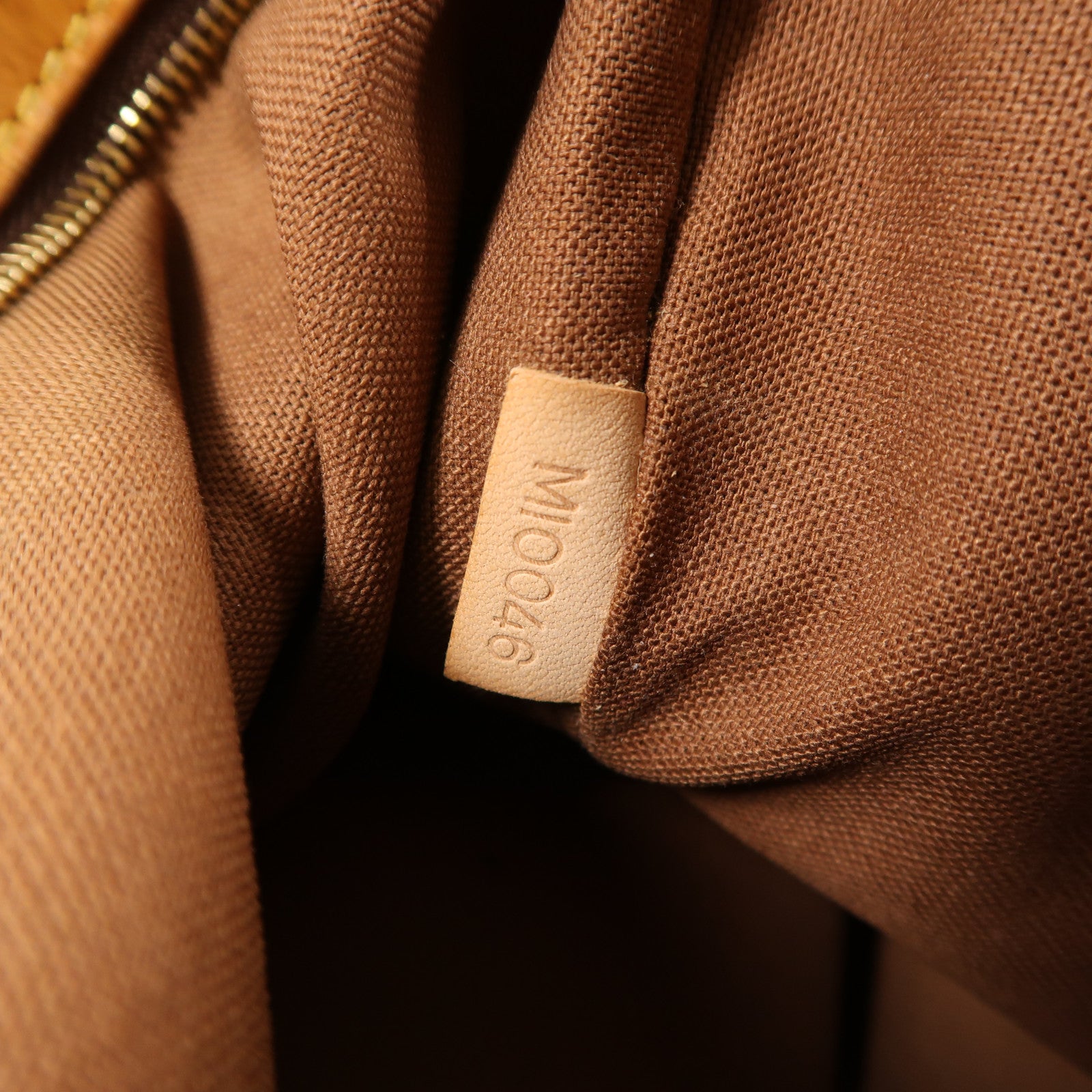 LOUIS VUITTON Monogram Pochette Bosphore金扣肩背袋棕色