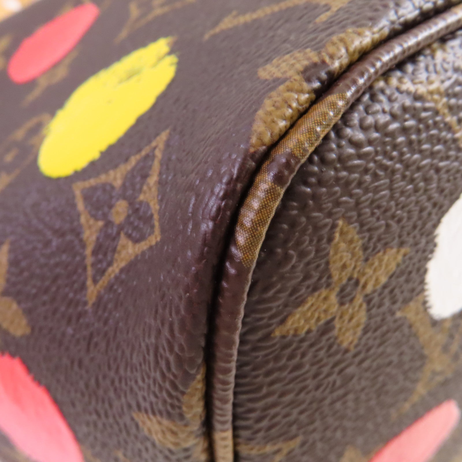 LOUIS VUITTON Monogram LV X YK Neverfull MM Tote Bag金扣肩背袋啡色/彩色