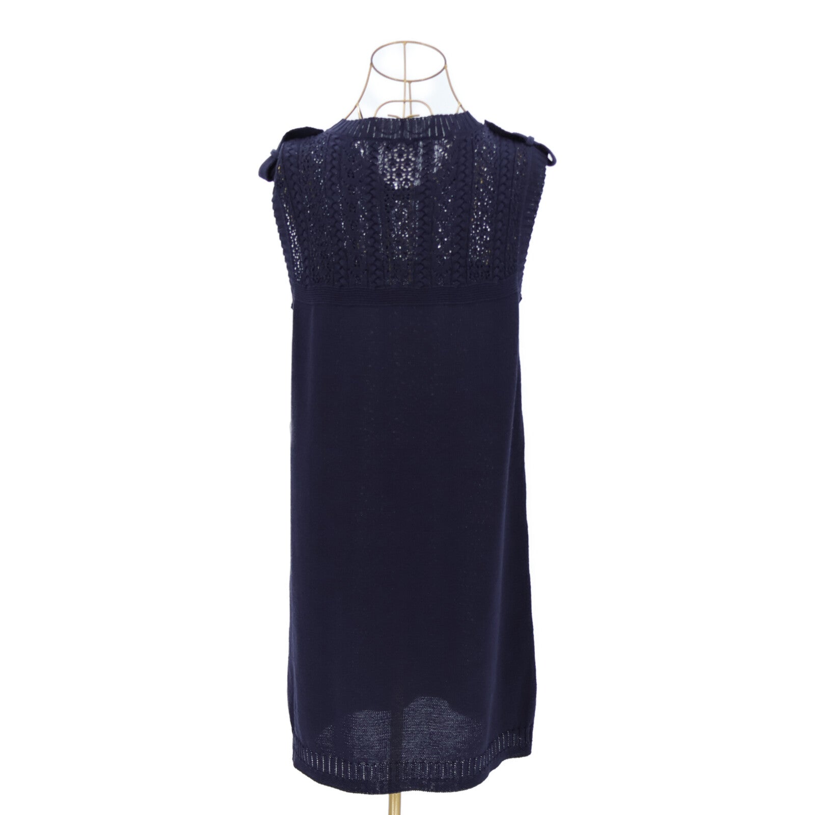 CHANEL Knitted Sleeveless Dress連身裙