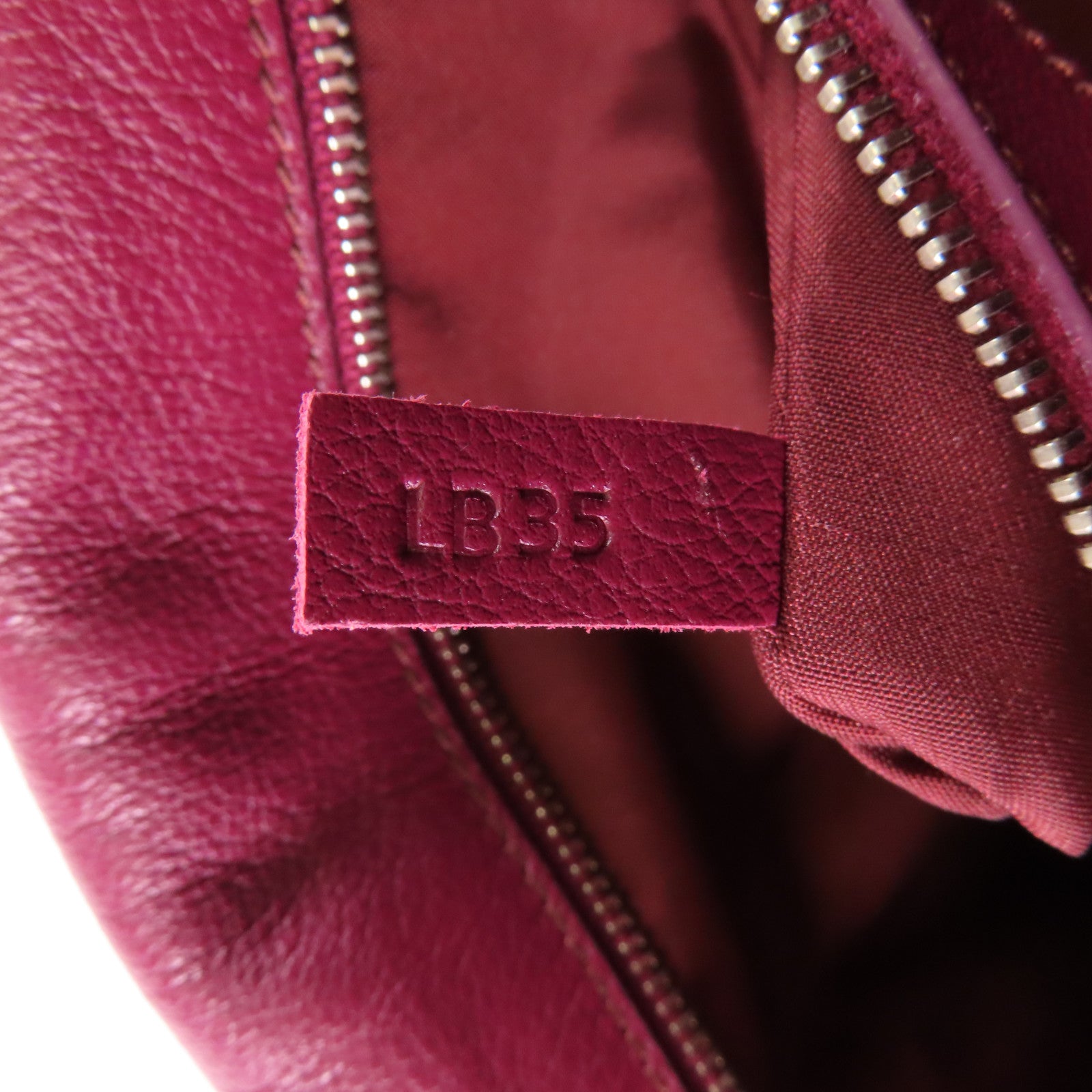 TOD'S 牛皮皮革Handbag銀扣手挽袋