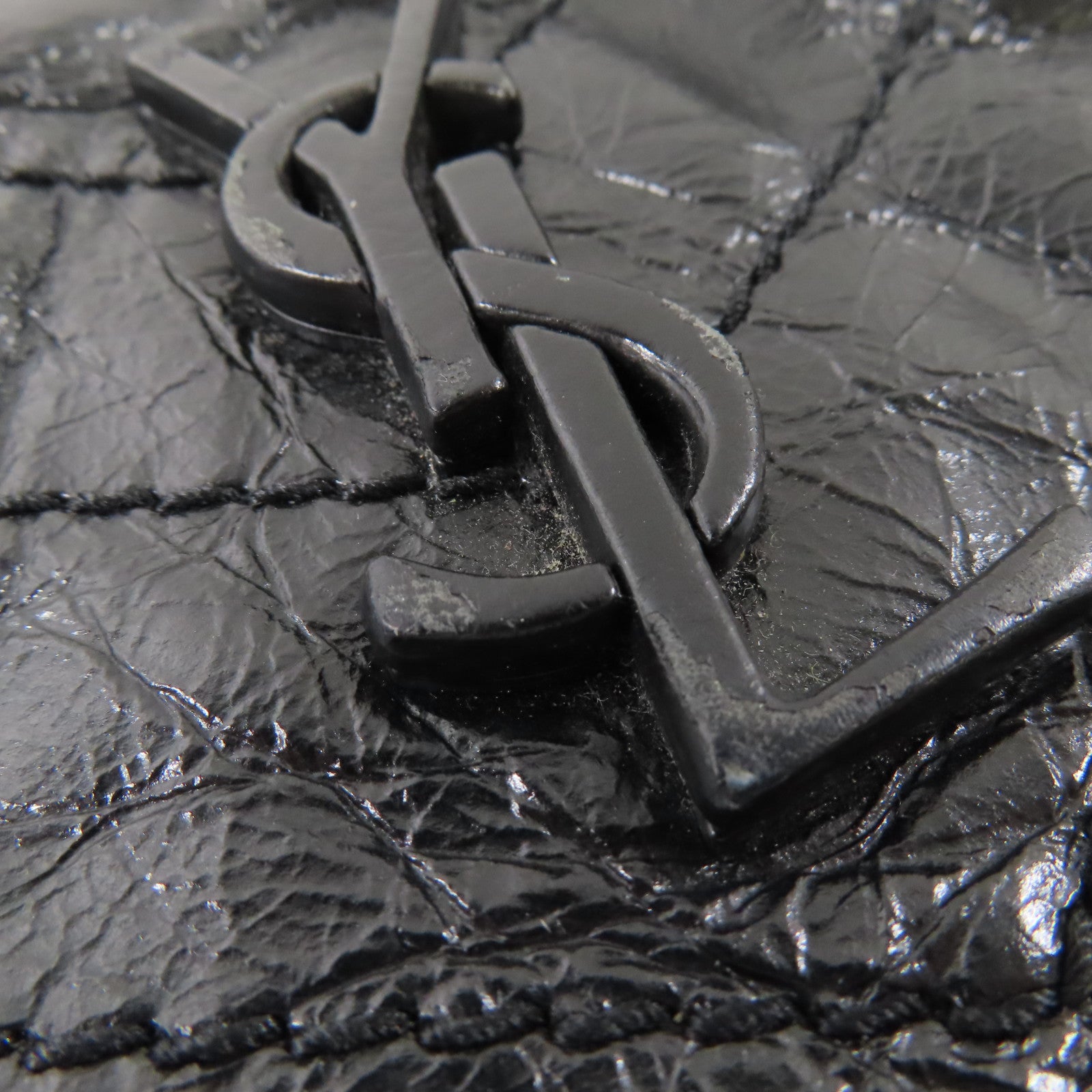 SAINT LAURENT 牛皮皮革Chain Shoulder Bag鏈帶肩背袋