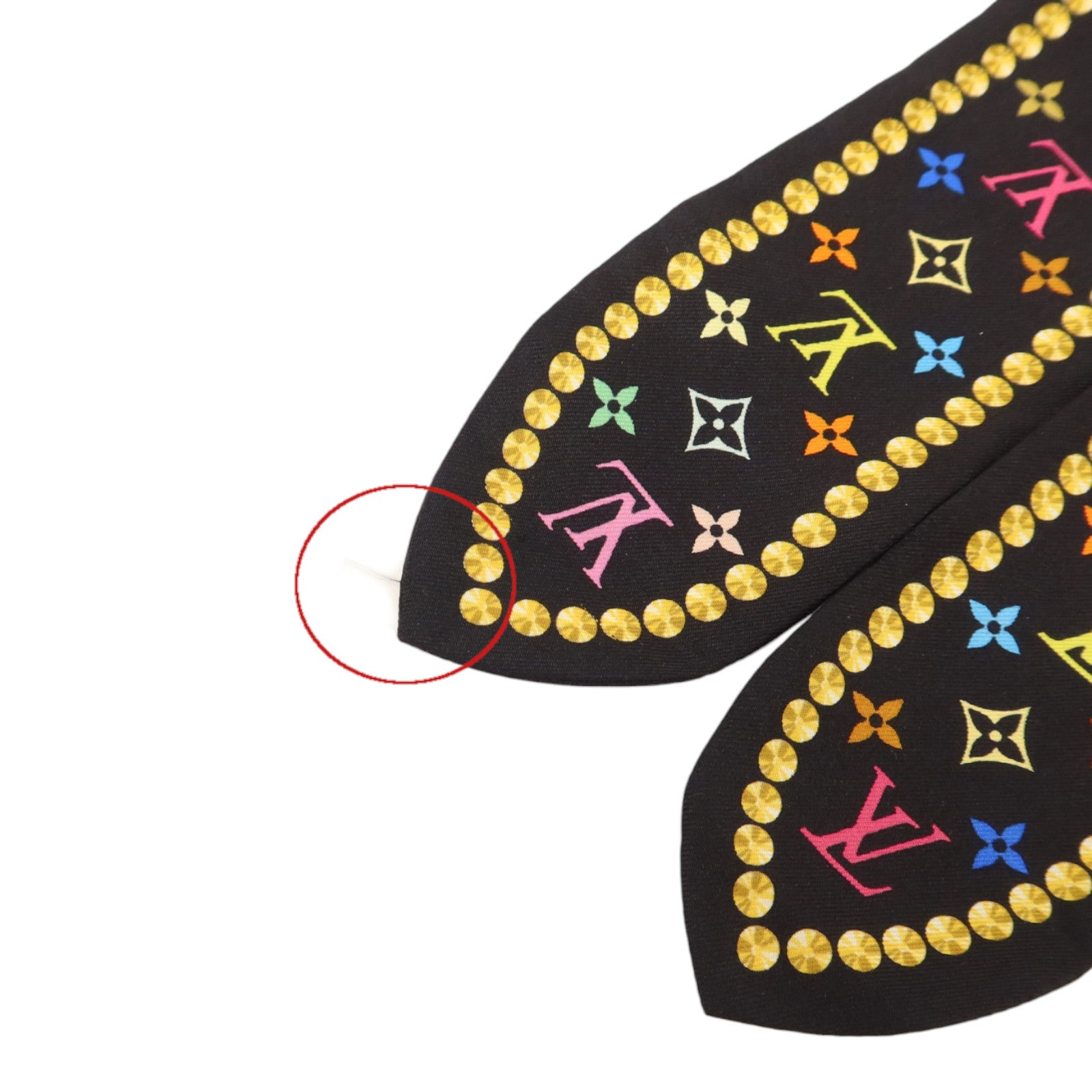 LOUIS VUITTON 絲質Bandeau Scarf絲巾