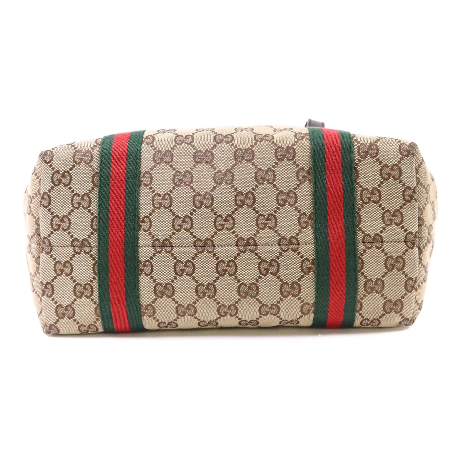 GUCCI 帆布Tote Bag金扣手挽袋