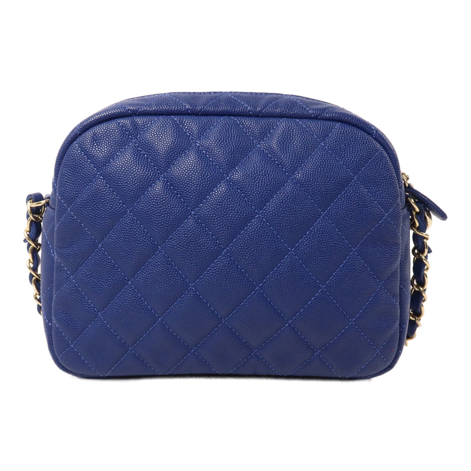 CHANEL 牛皮皮革Camera Bag鏈帶肩背袋