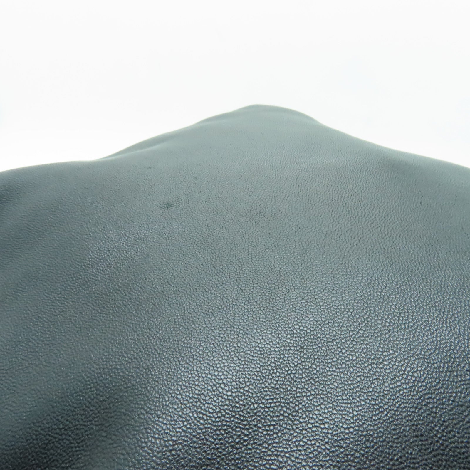 SAINT LAURENT 牛皮皮革Shoulder Bag銀扣鏈帶肩背袋黑色