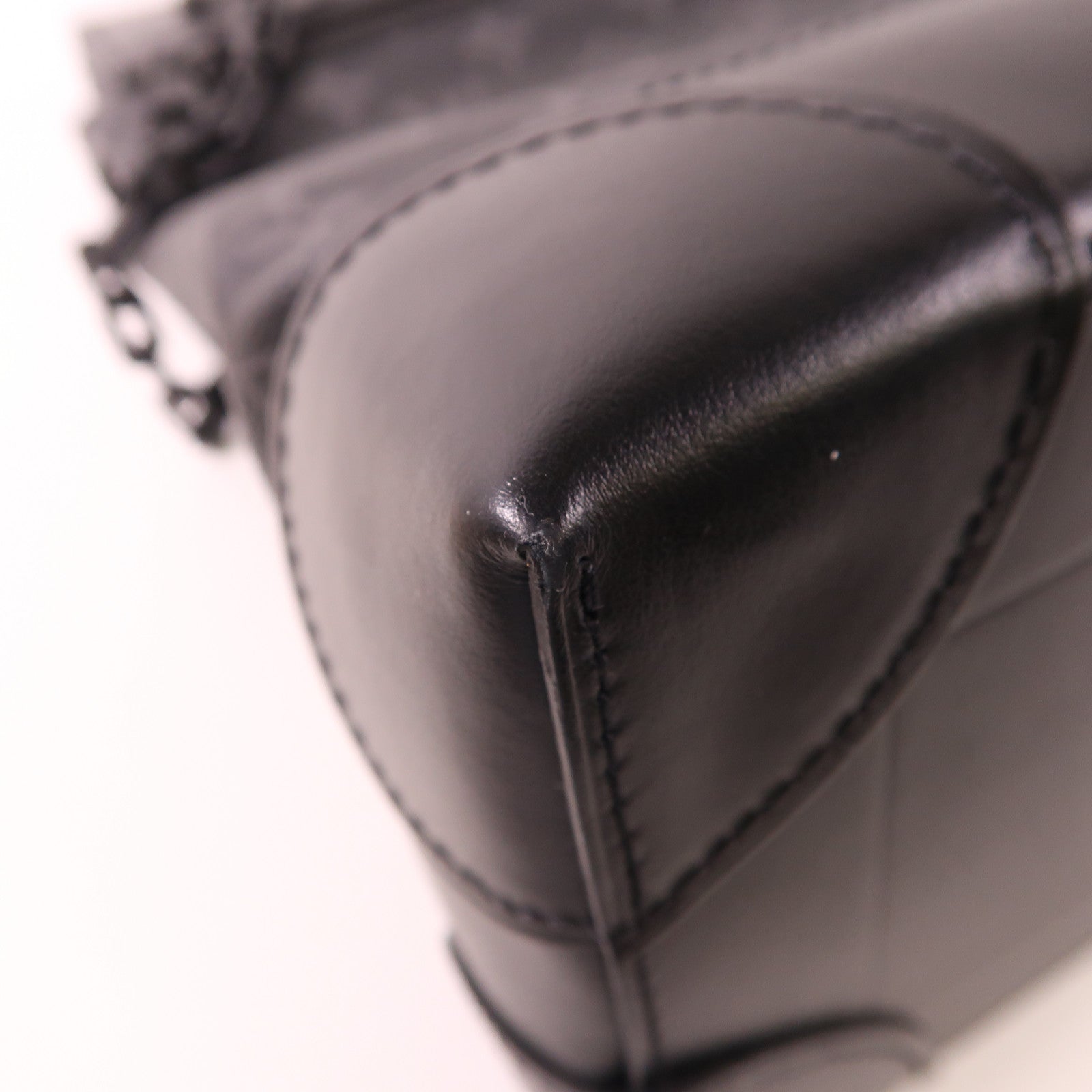 LOUIS VUITTON Monogram Eclipse Steamer PM手挽肩背兩用袋