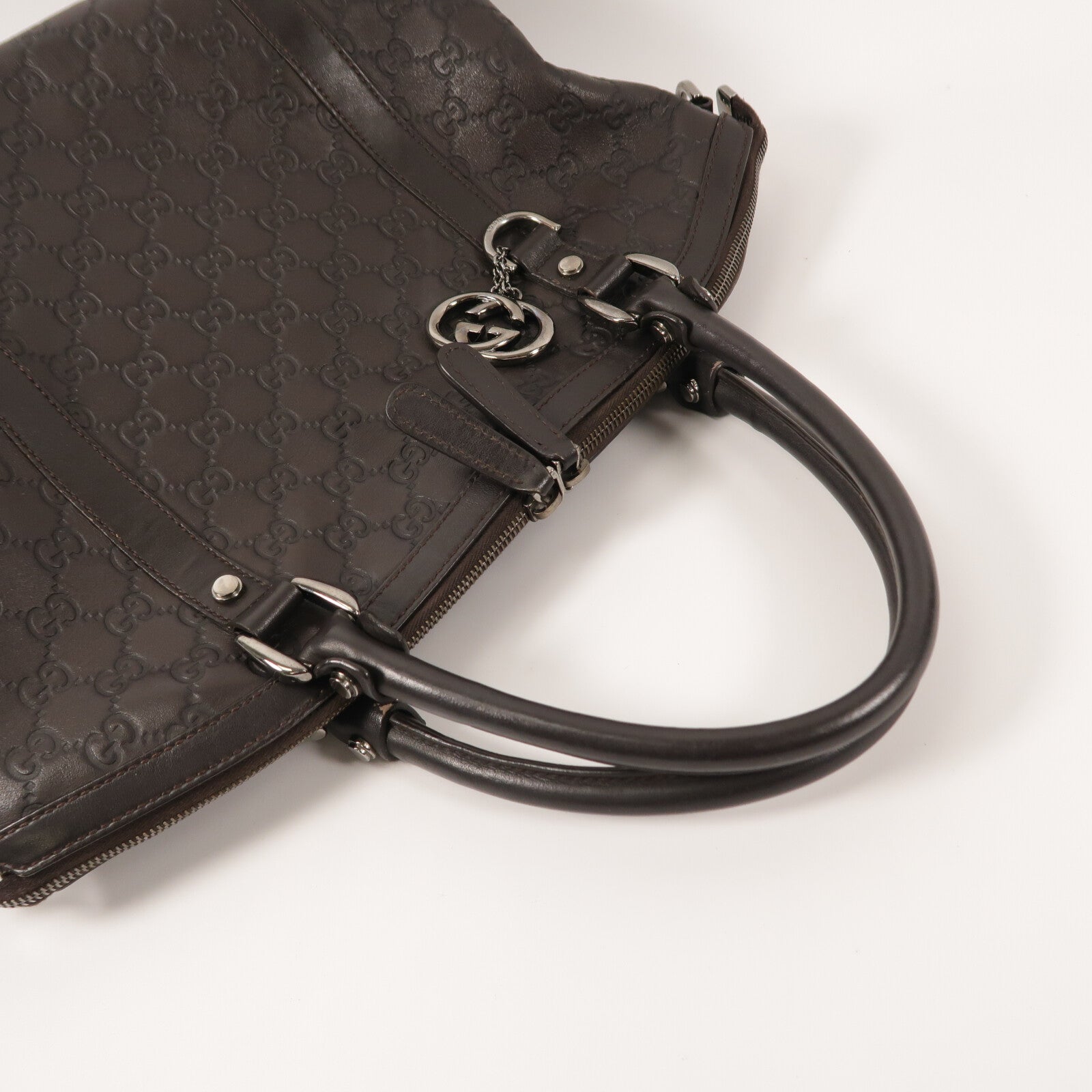 GUCCI 牛皮皮革2 Way Shoulder Bag手挽肩背兩用袋