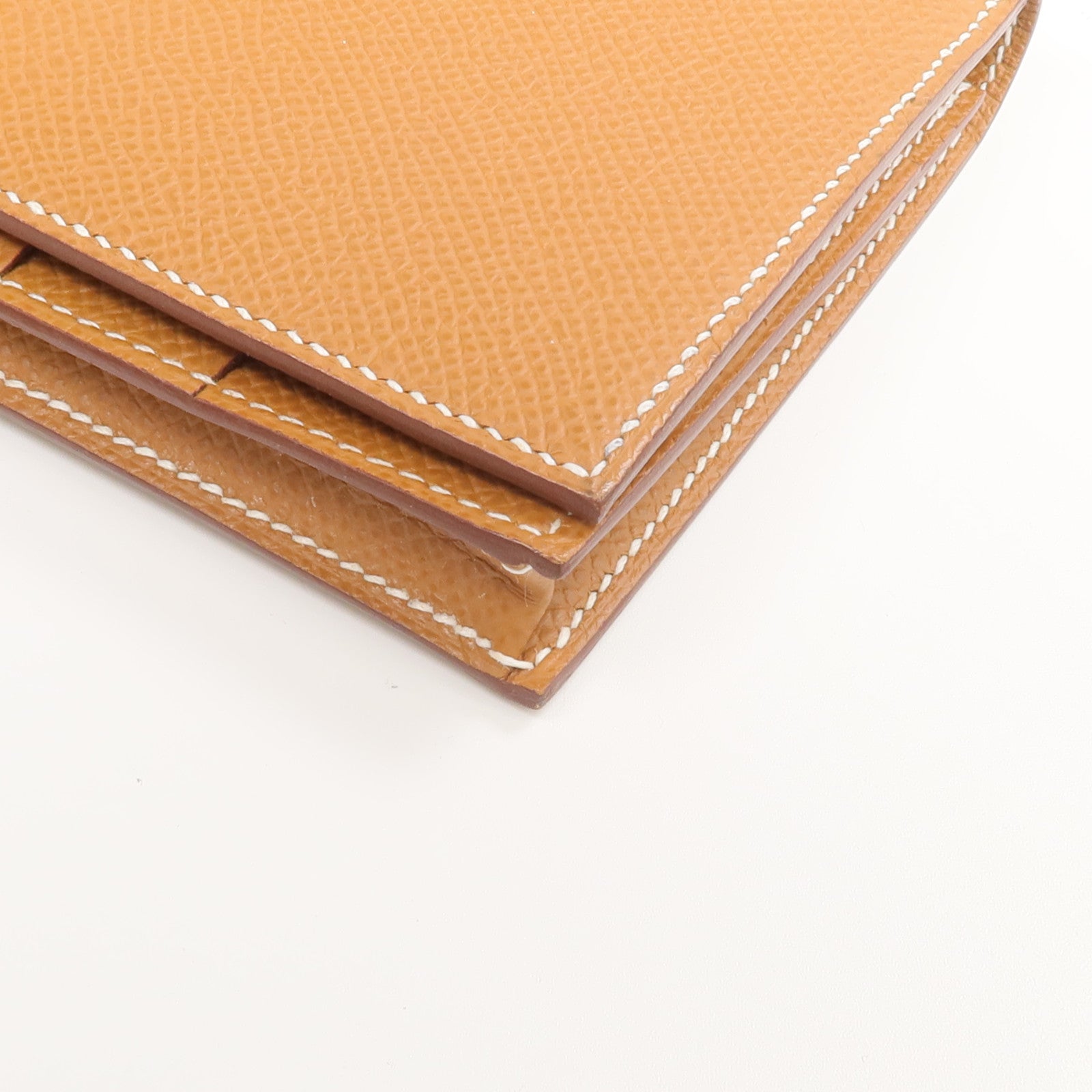 HERMES Epsom皮革Bearn Long Wallet長錢包Gold