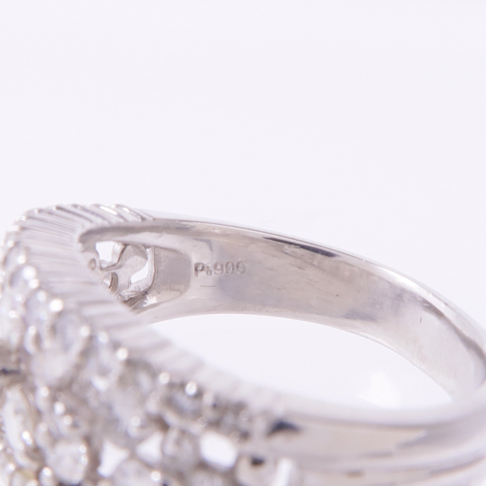 JEWELRY 【激減優惠】PT900鉑金Diamond Ring鑽石戒指US#6.25