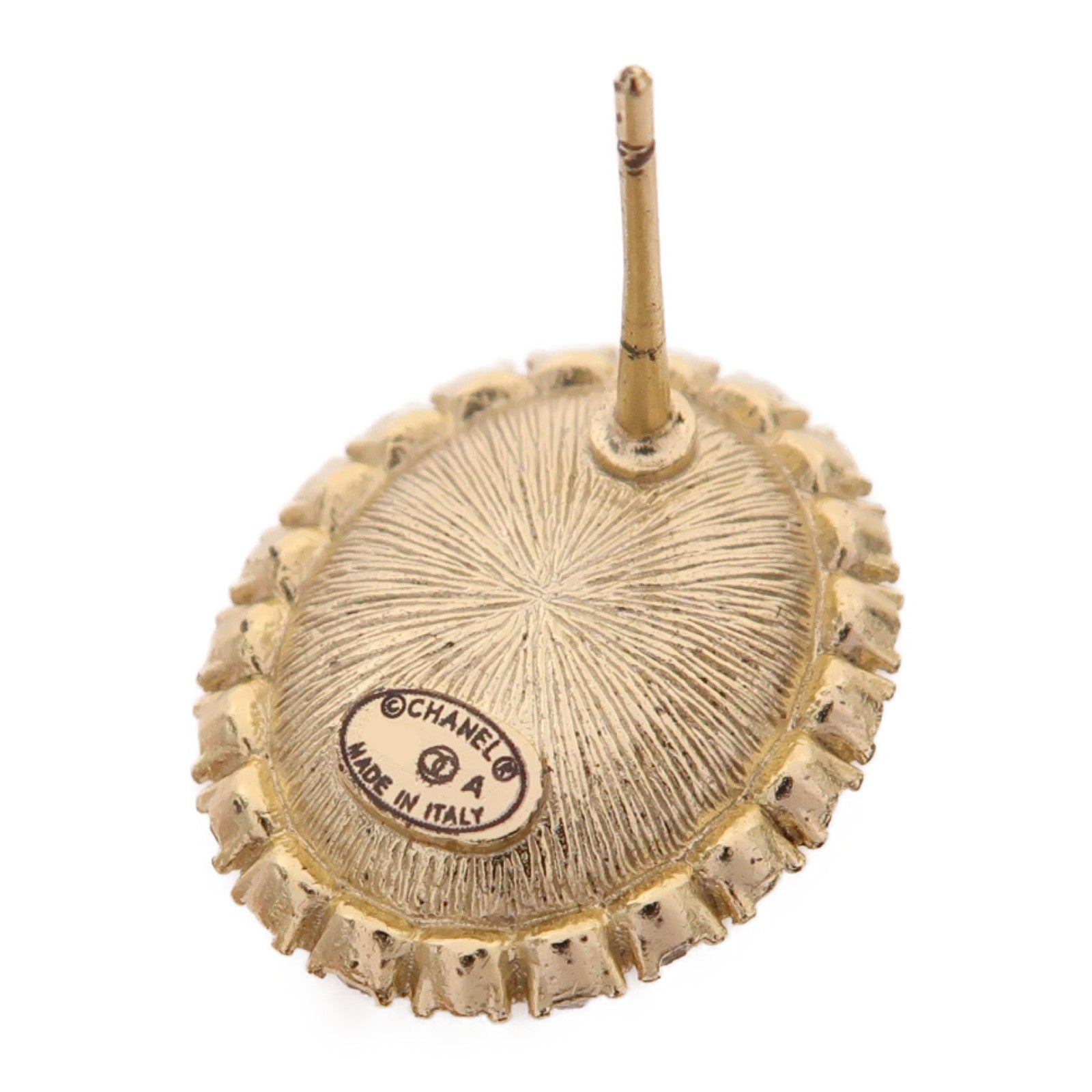CHANEL 金屬Earrings耳環黑色