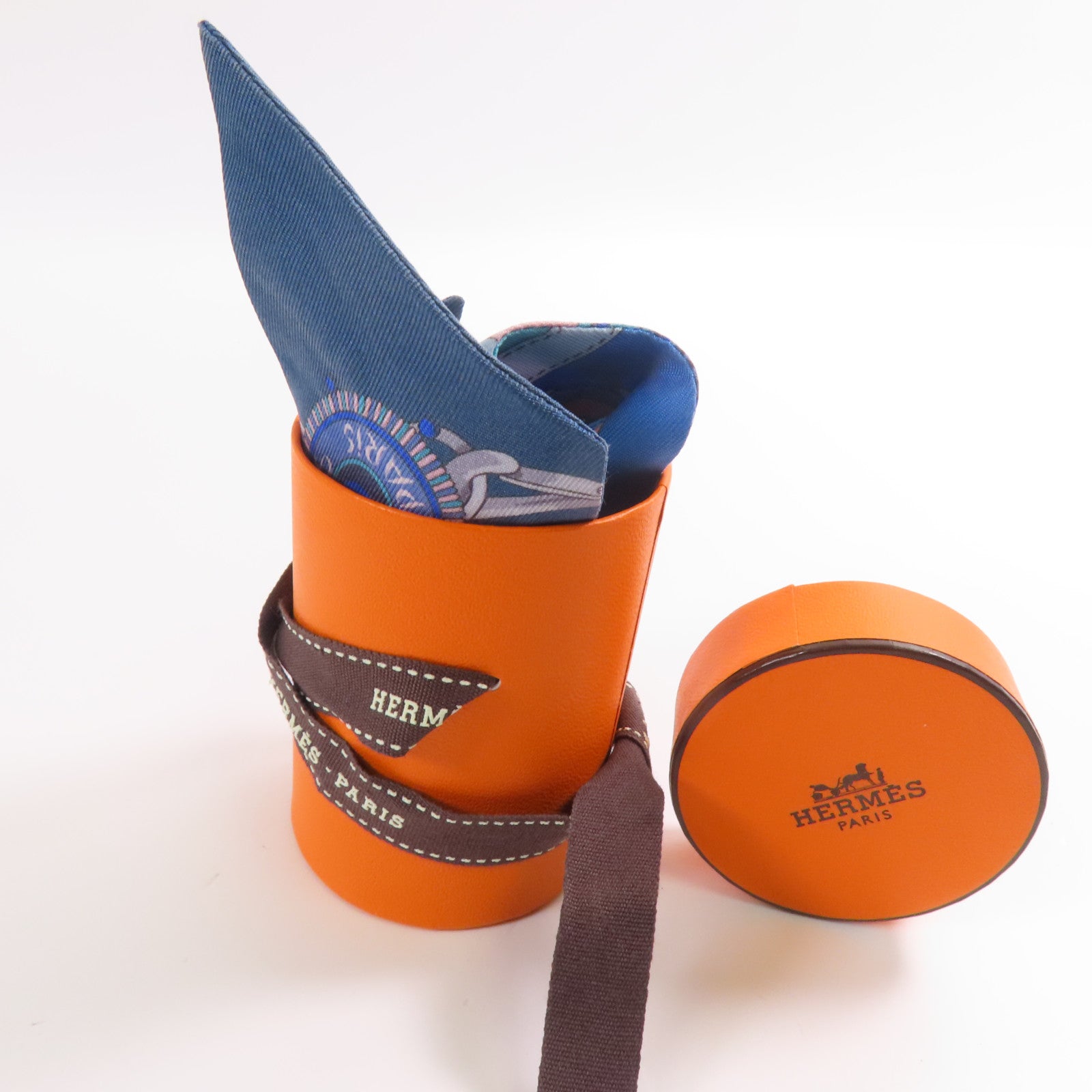 HERMES 絲質Twilly絲巾