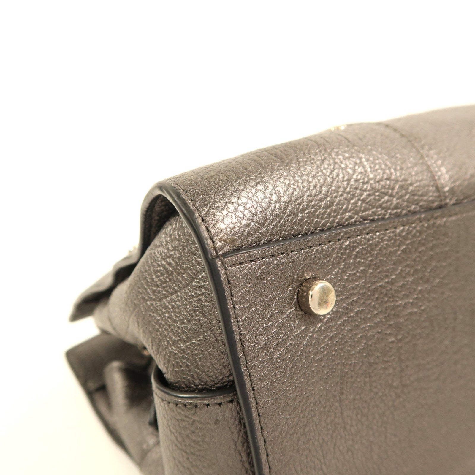 COACH 牛皮皮革Mercer Satchel 30銀扣手挽肩背兩用袋