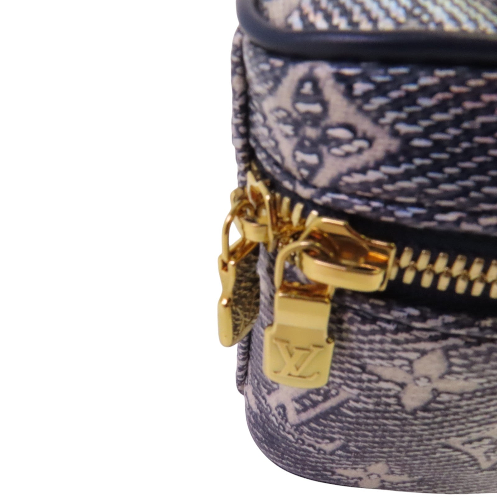 LOUIS VUITTON 【激減優惠】Monogram Coated Canvas Micro Vanity金扣手挽肩背兩用袋