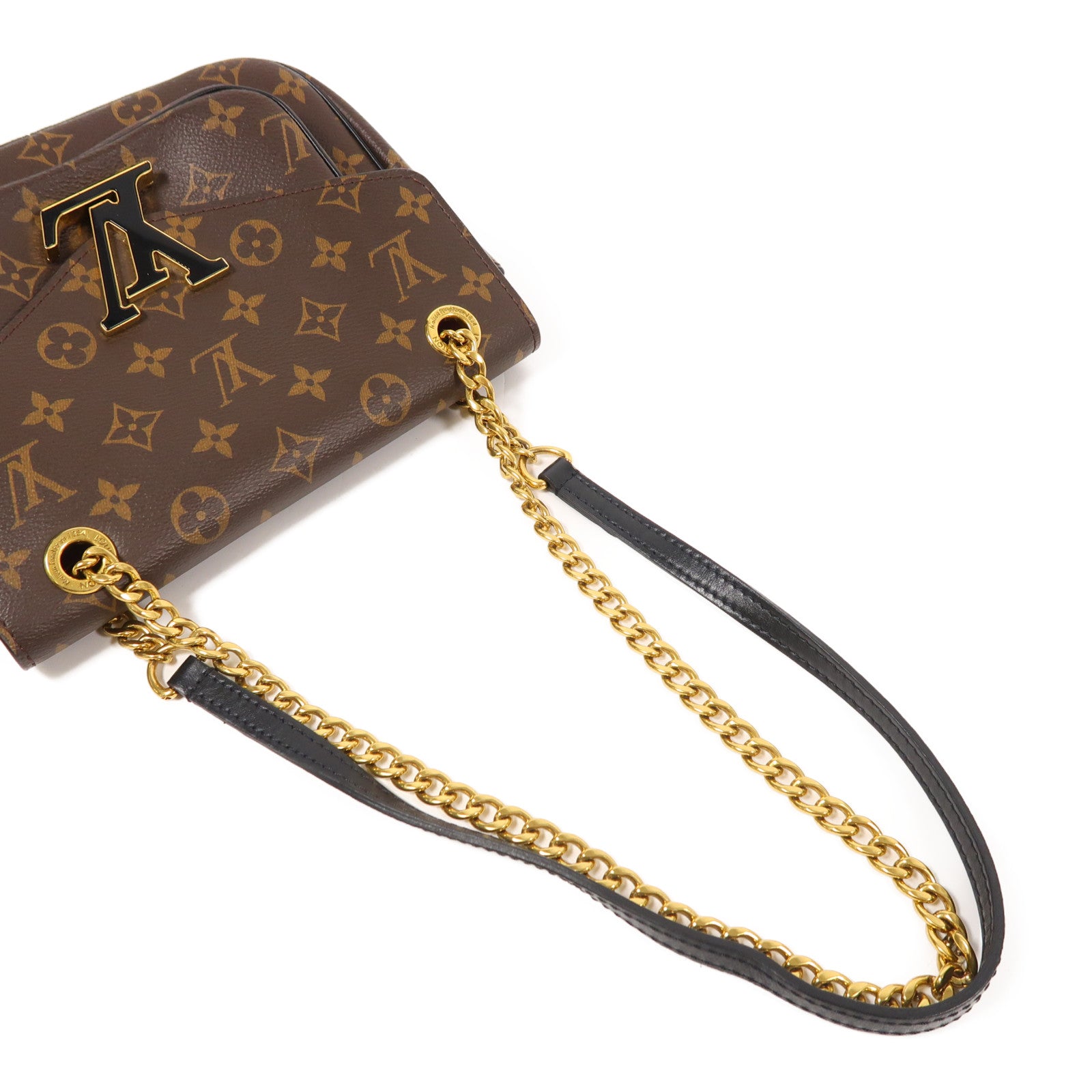LOUIS VUITTON Monogram Passy金扣肩背袋