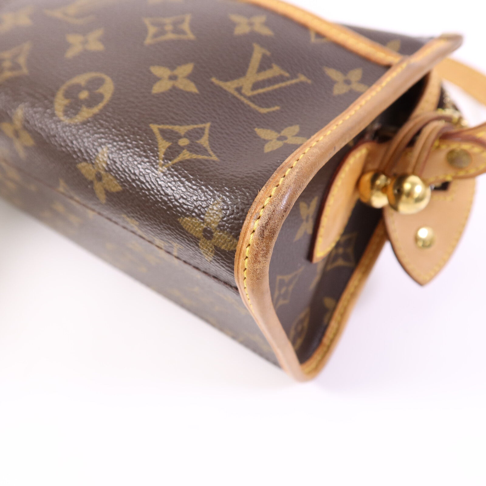 LOUIS VUITTON 【激減優惠】Monogram Popincourt Long金扣肩背袋