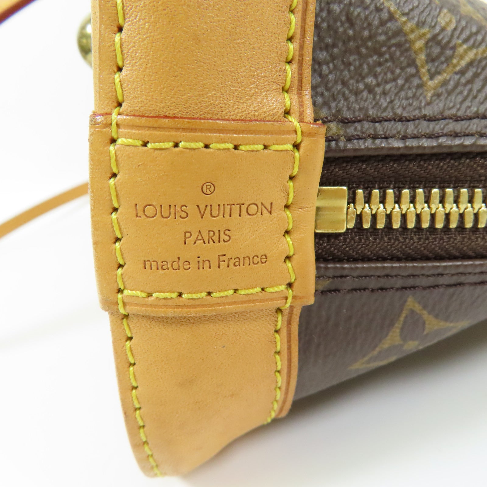 LOUIS VUITTON Monogram Alma BB金扣手挽肩背兩用袋