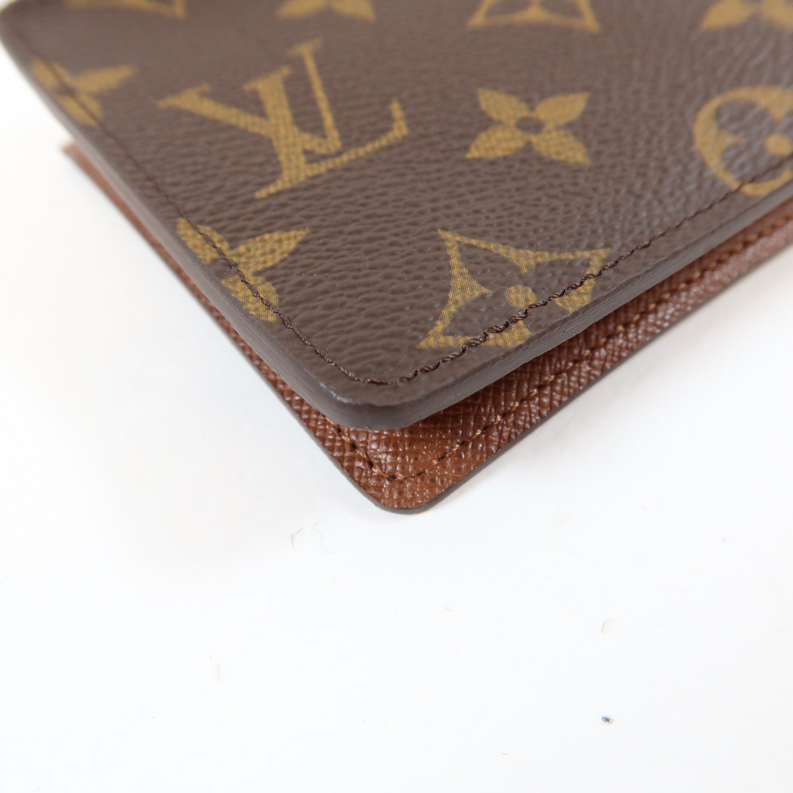 LOUIS VUITTON Monogram Bifold Wallet錢包啡色