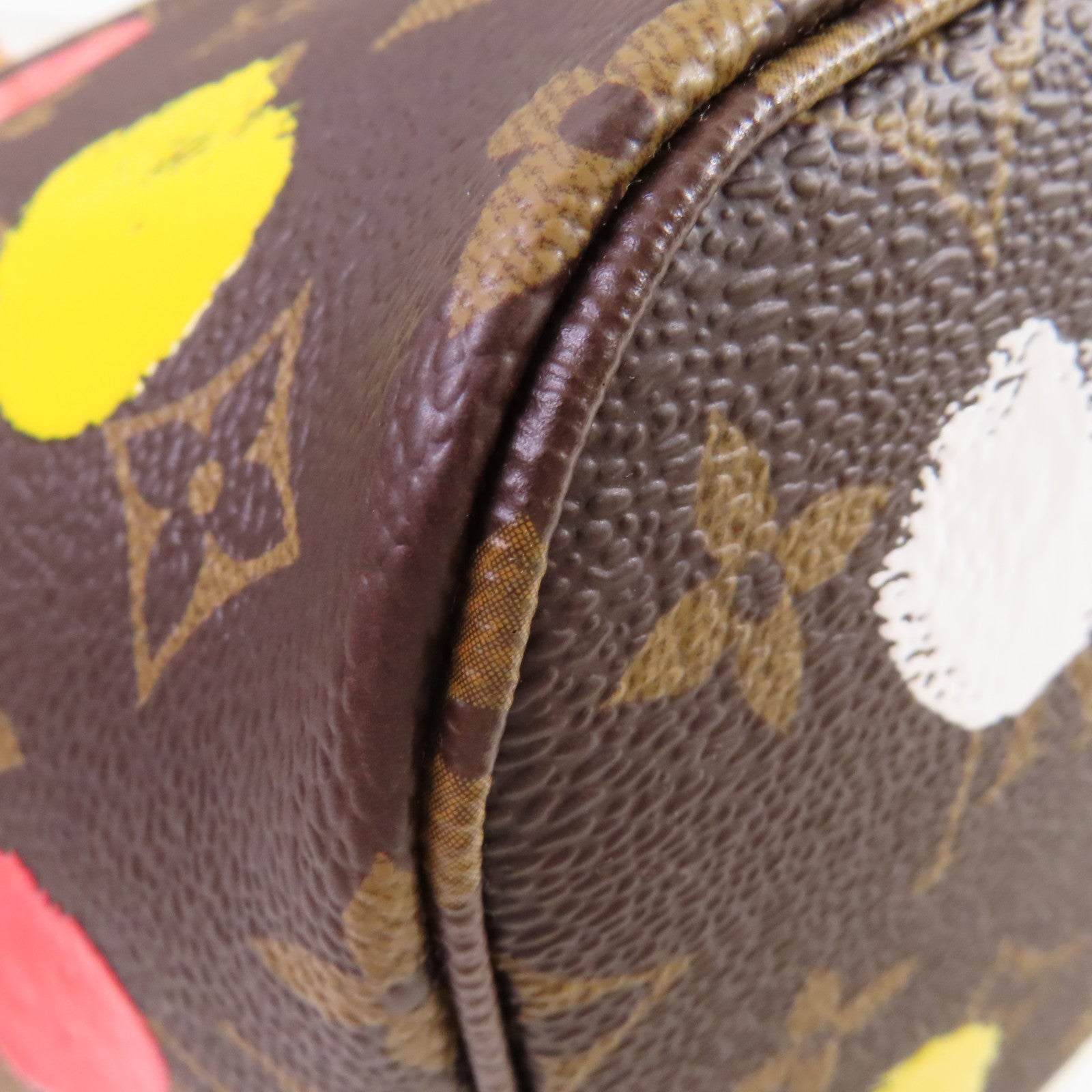 LOUIS VUITTON Monogram LV X YK Neverfull MM Tote Bag金扣肩背袋啡色/彩色