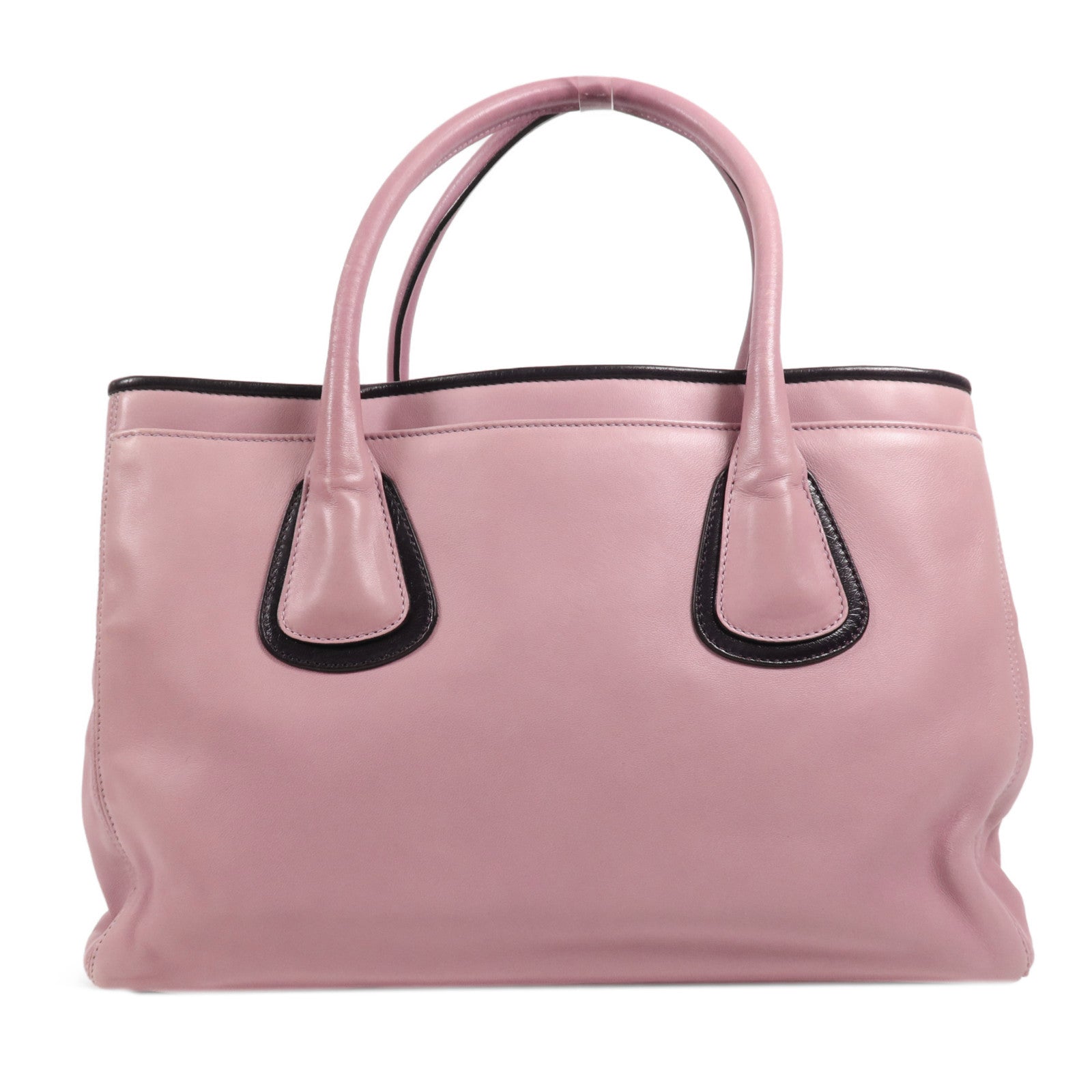 CHANEL 羊皮皮革Tote Bag銀扣手挽袋