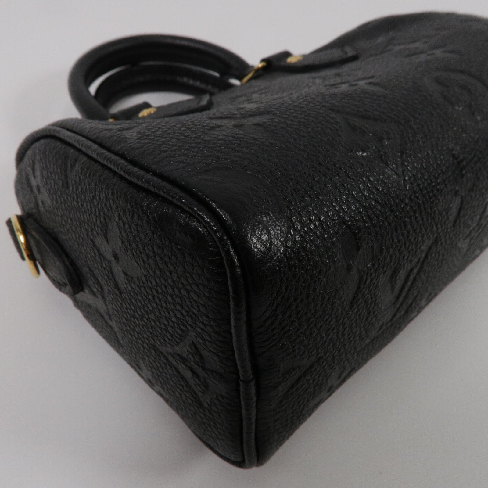 LOUIS VUITTON Monogram Empreinte Nano Speedy手挽肩背兩用袋
