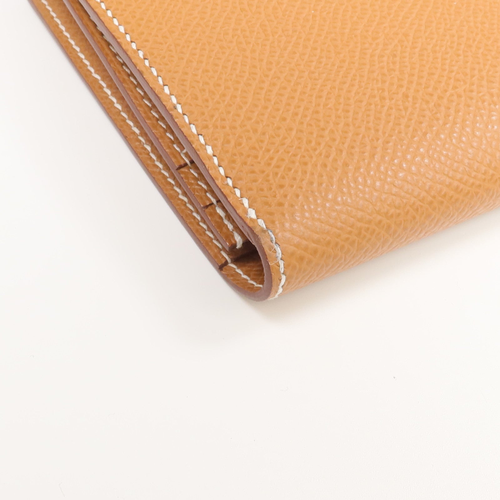 HERMES Epsom皮革Bearn Long Wallet長錢包Gold