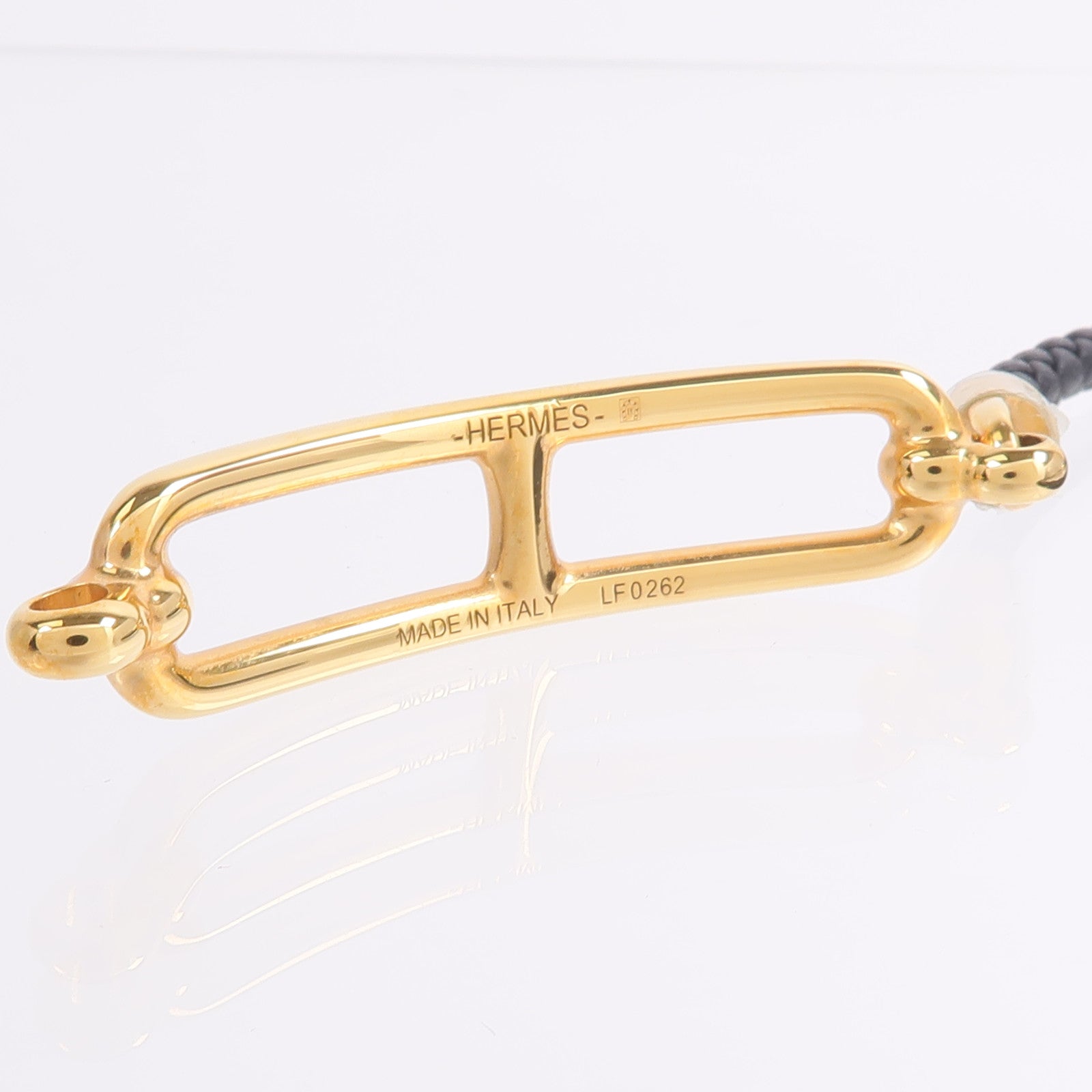 HERMES Swift皮革Roulis Double Tour Bracelet手帶