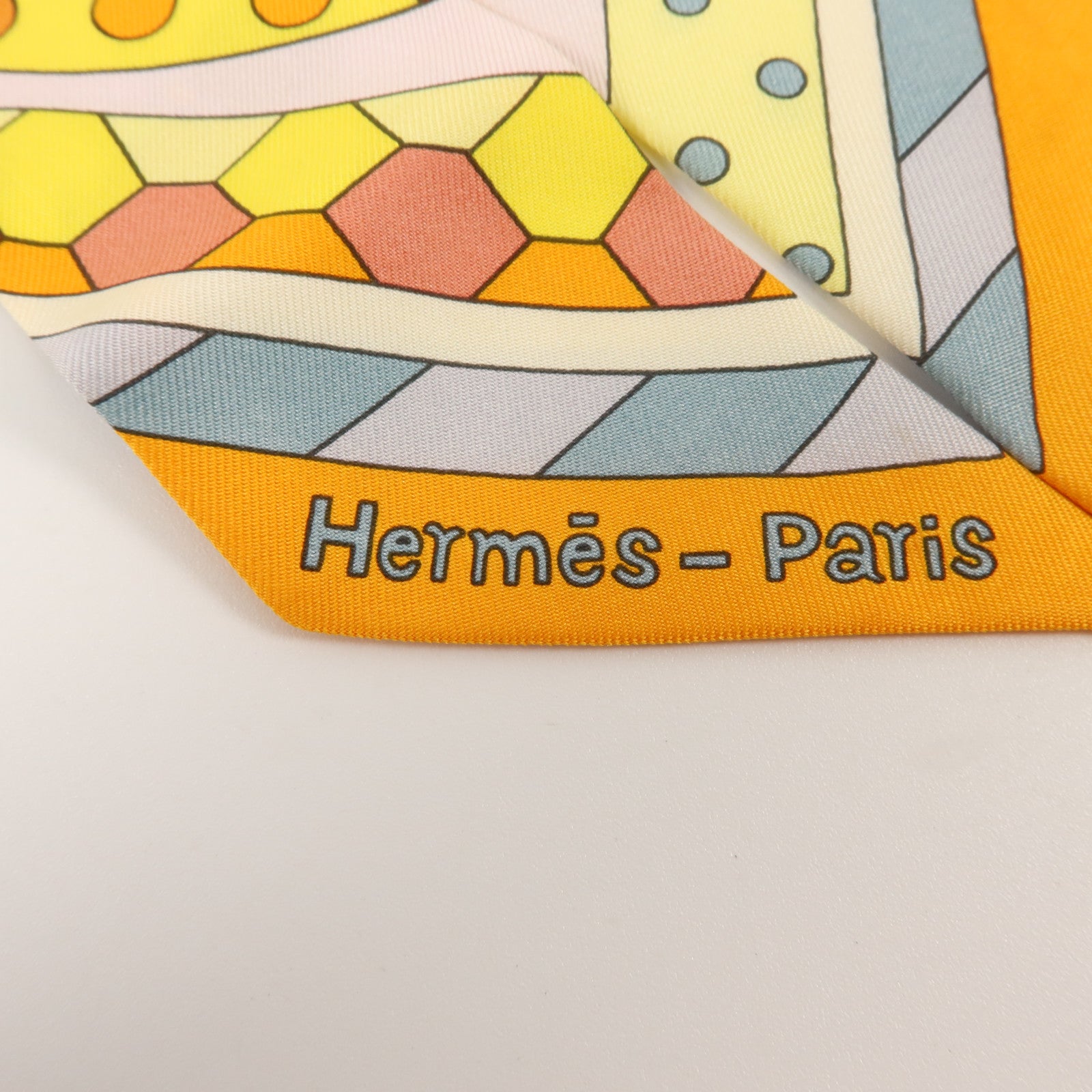 HERMES 絲質Twilly絲巾