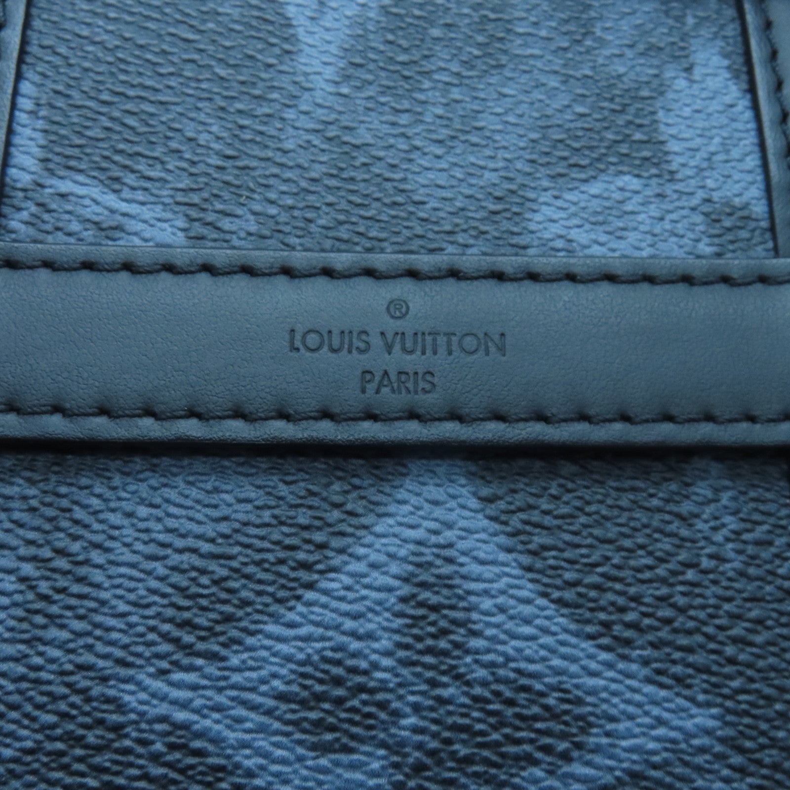 LOUIS VUITTON Monogram Pastel Noir Pastel Trunk銀扣肩背袋黑色
