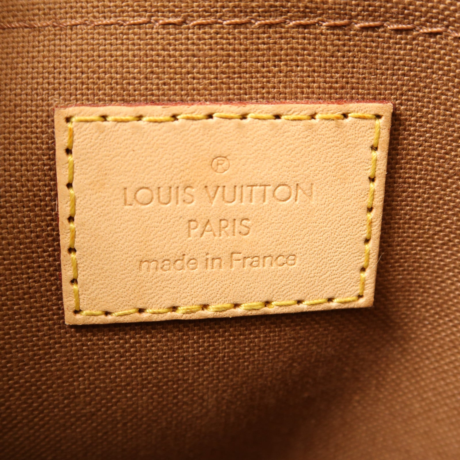 LOUIS VUITTON Monogram Multi Pochette Accessoires金扣肩背袋棕色