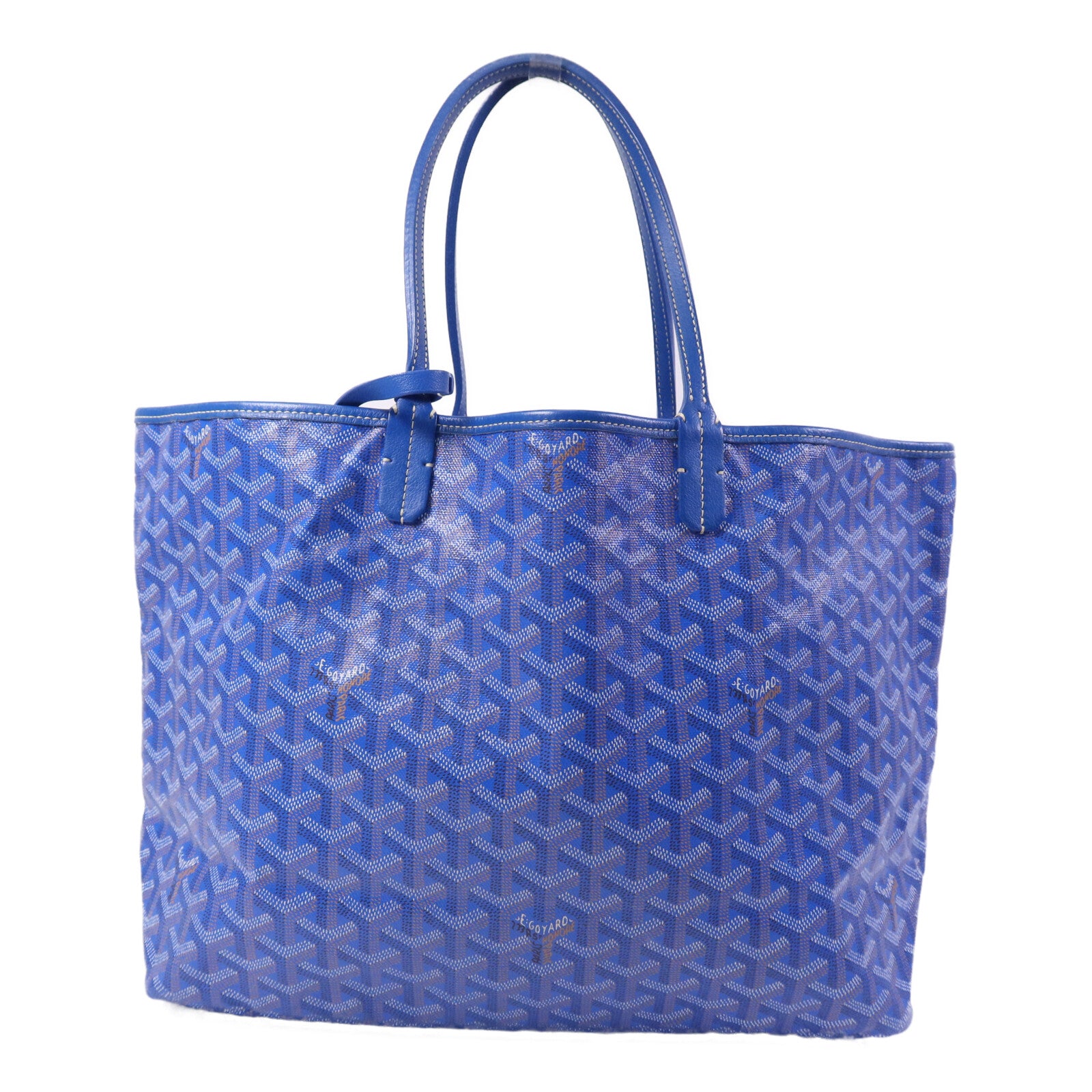 GOYARD 塗層帆布Saint Louis PM銀扣手挽袋