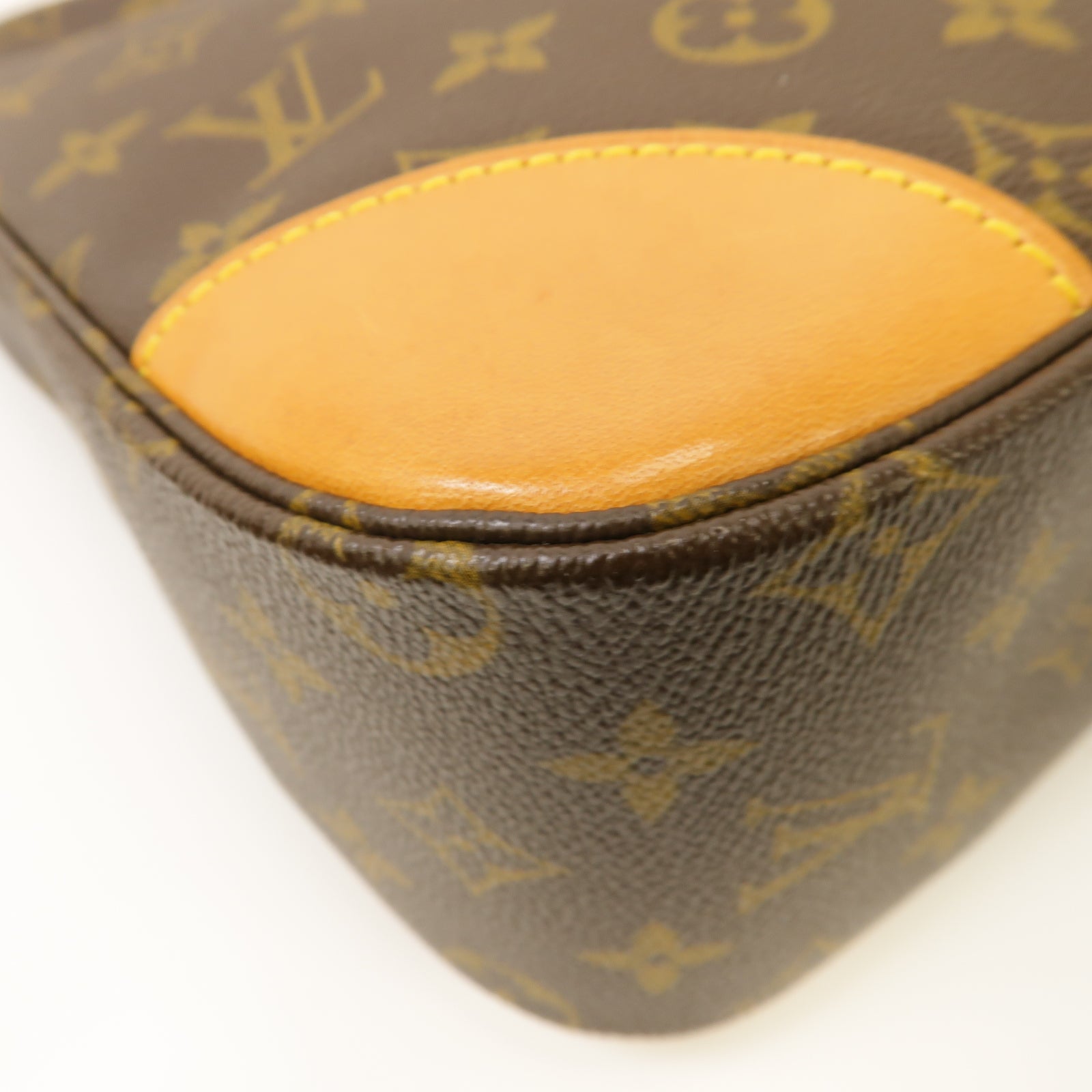 LOUIS VUITTON Monogram Boulogne Gold Buckle Shoulder Bag金扣肩背袋啡色