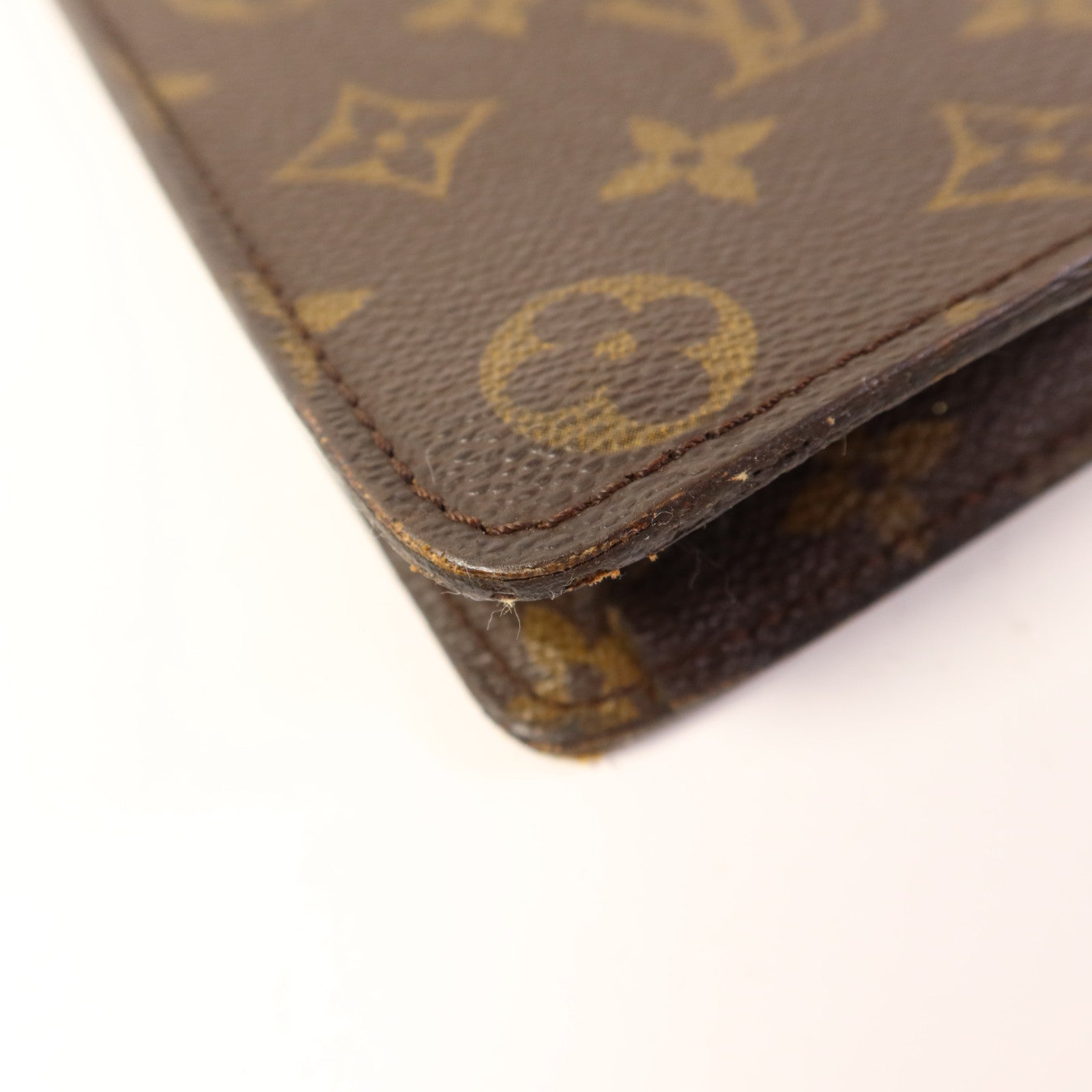 LOUIS VUITTON Monogram Porte Document金扣公事包