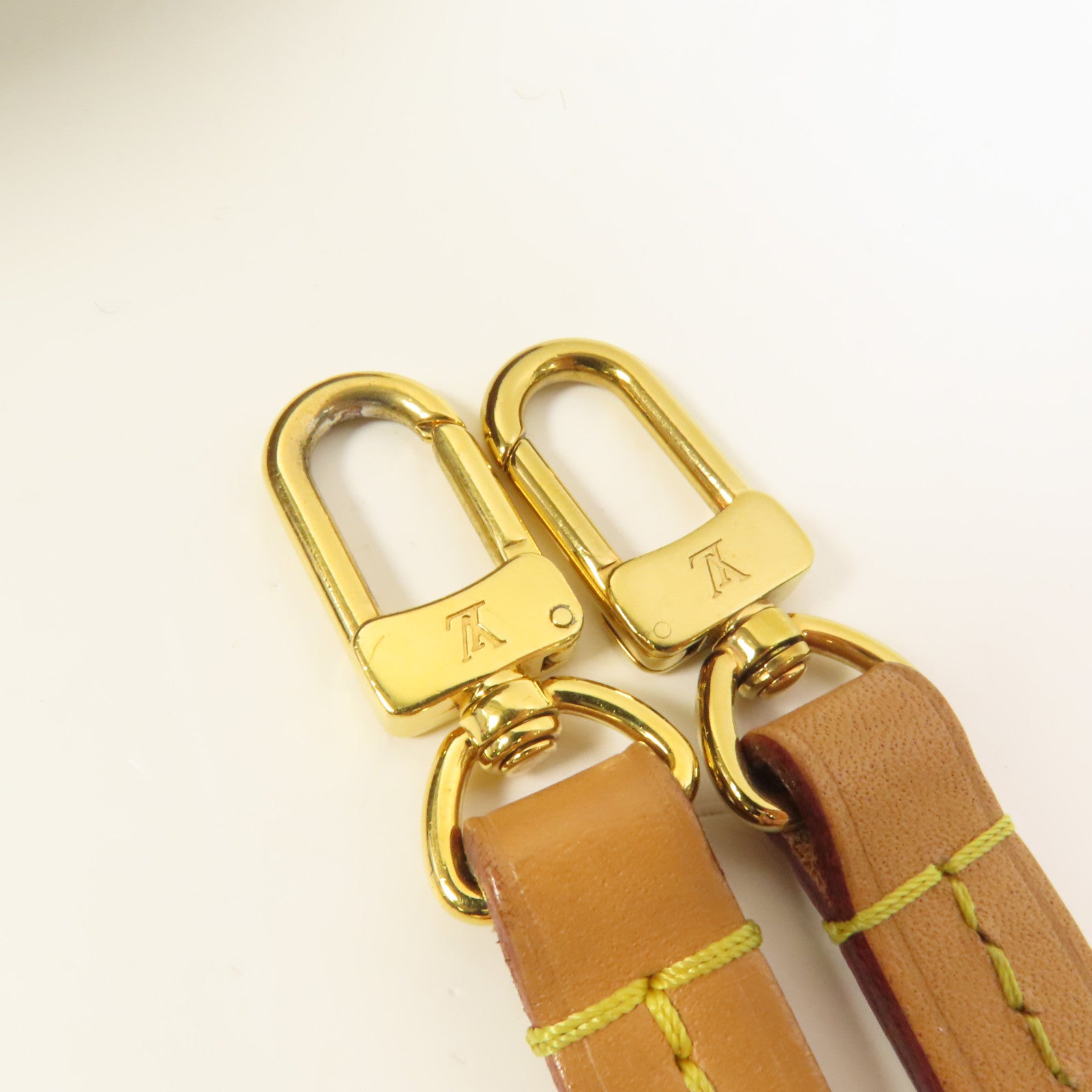 LOUIS VUITTON Monogram Deauville Mini金扣肩背袋棕色
