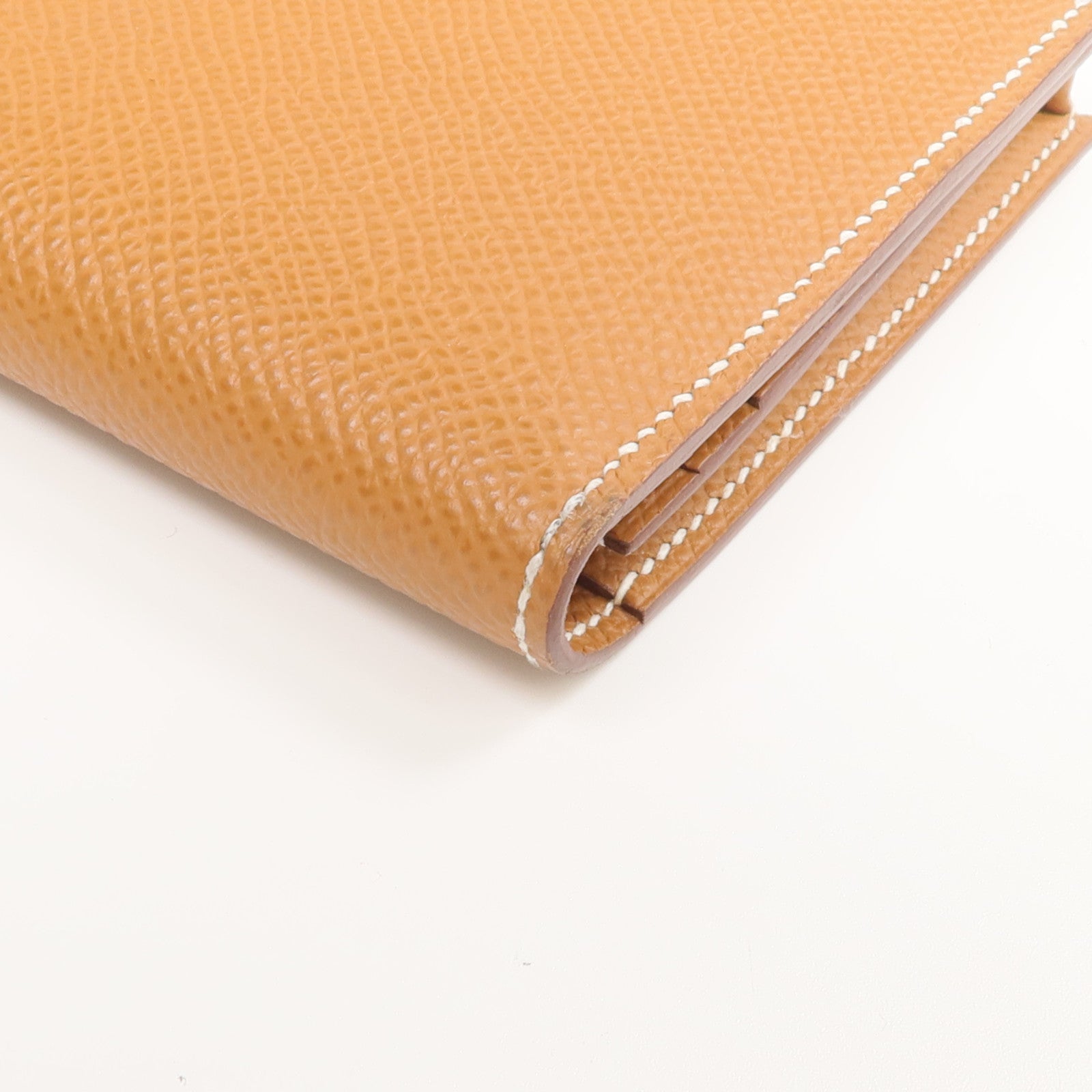 HERMES Epsom皮革Bearn Long Wallet長錢包Gold