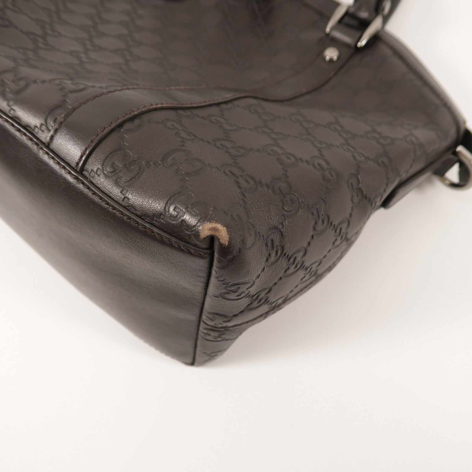 GUCCI 牛皮皮革2 Way Shoulder Bag手挽肩背兩用袋