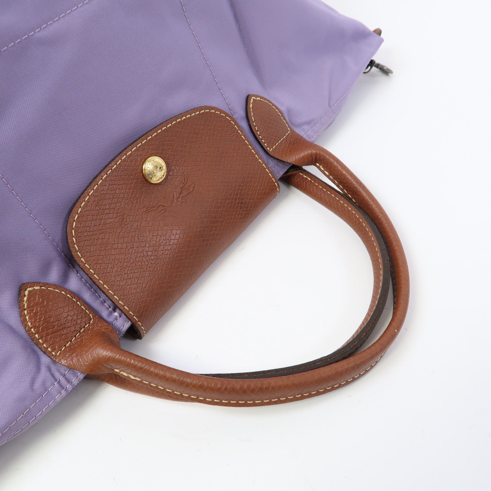 Longchamp 尼龍Tote Bag手挽袋紫色