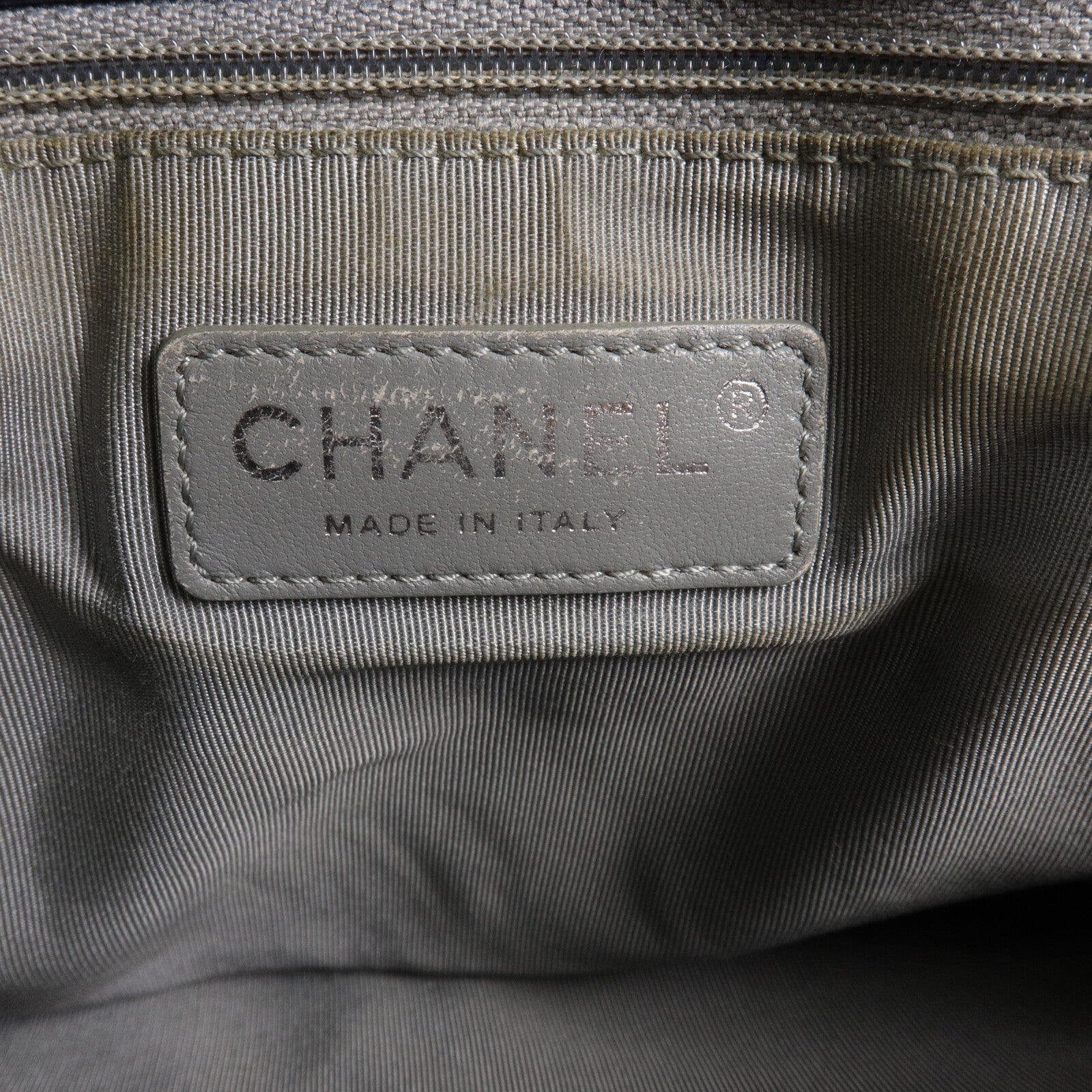 CHANEL 牛皮皮革Chain Shoulder鏈帶肩背袋
