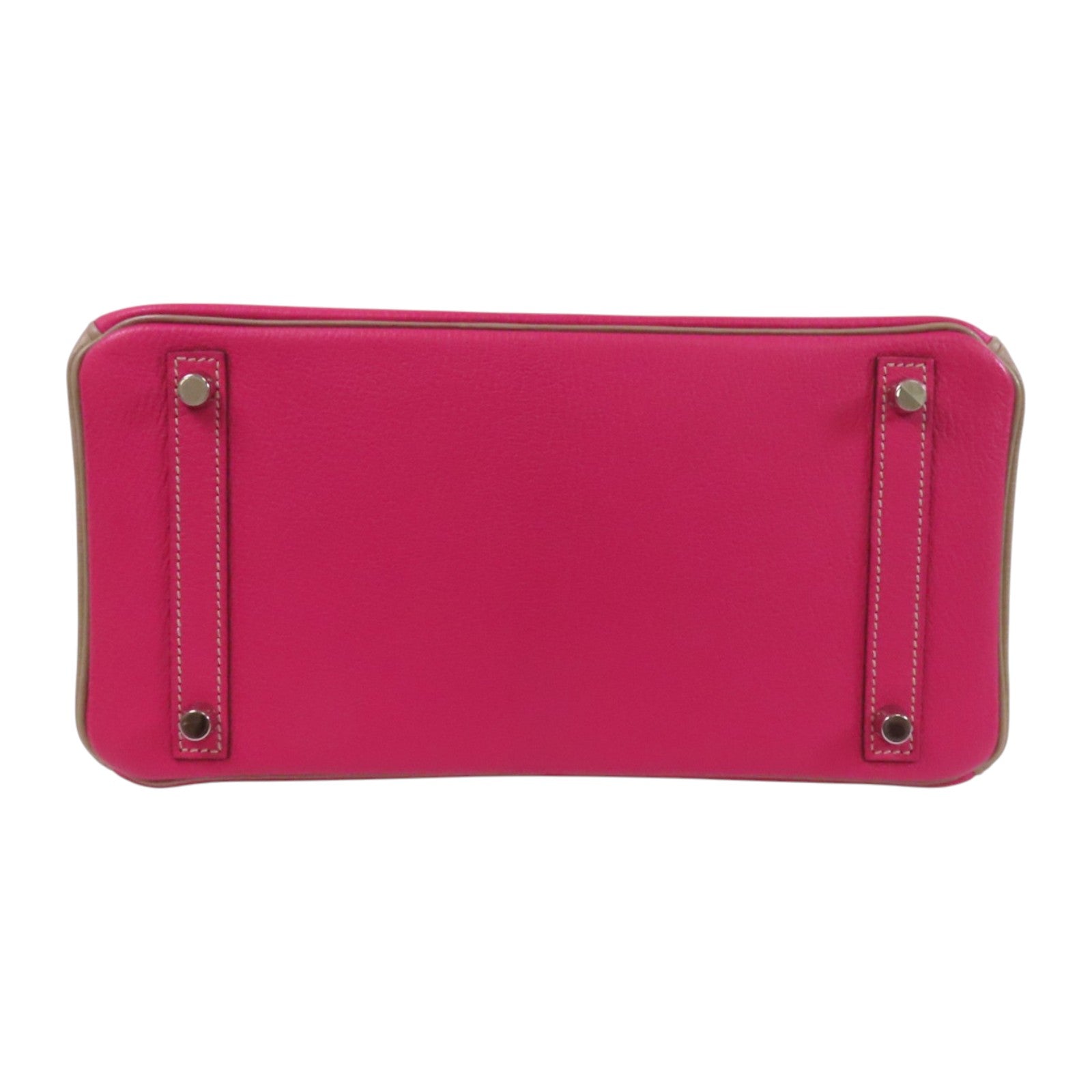 HERMES Chevre皮革Birkin 30銀扣手挽袋