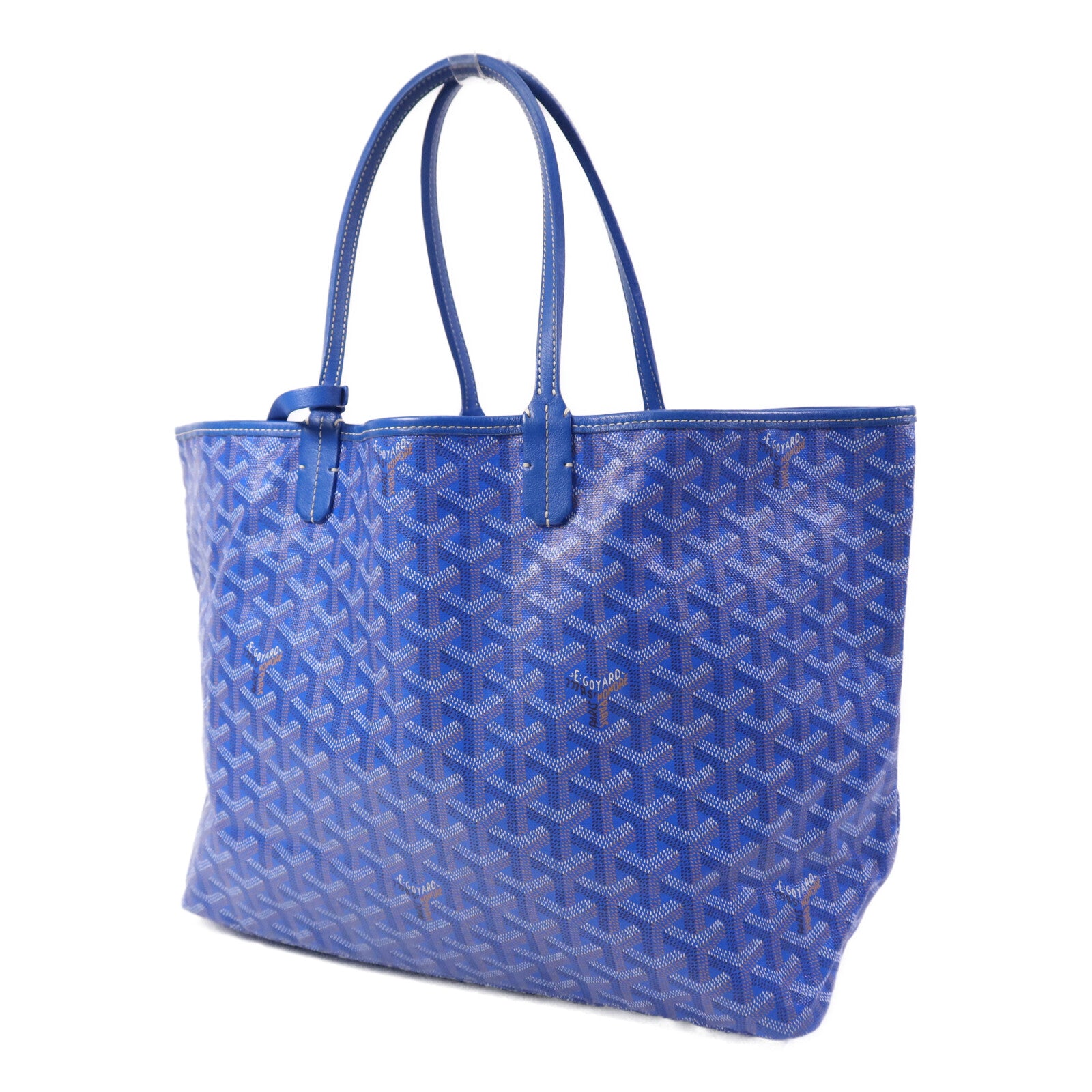 GOYARD 塗層帆布Saint Louis PM銀扣手挽袋