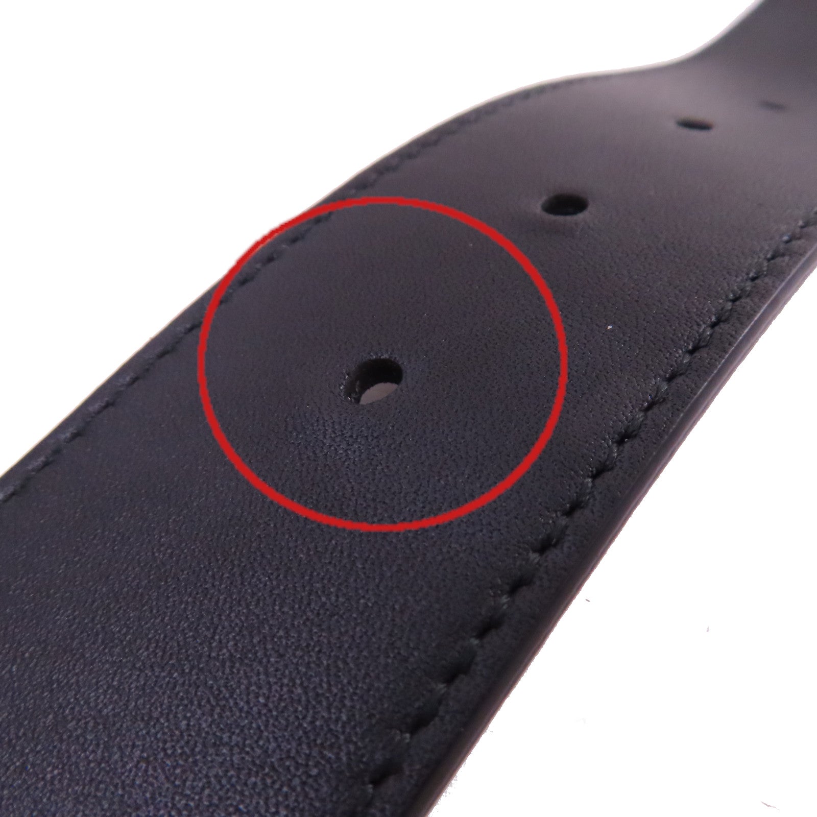 GUCCI 牛皮皮革GG Belt金扣皮帶黑色