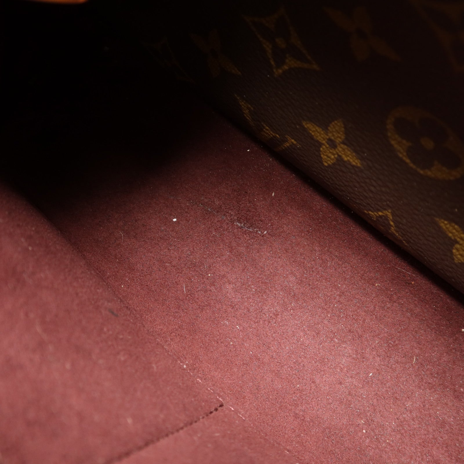 LOUIS VUITTON Monogram Montaigne BB金扣手挽肩背兩用袋棕色