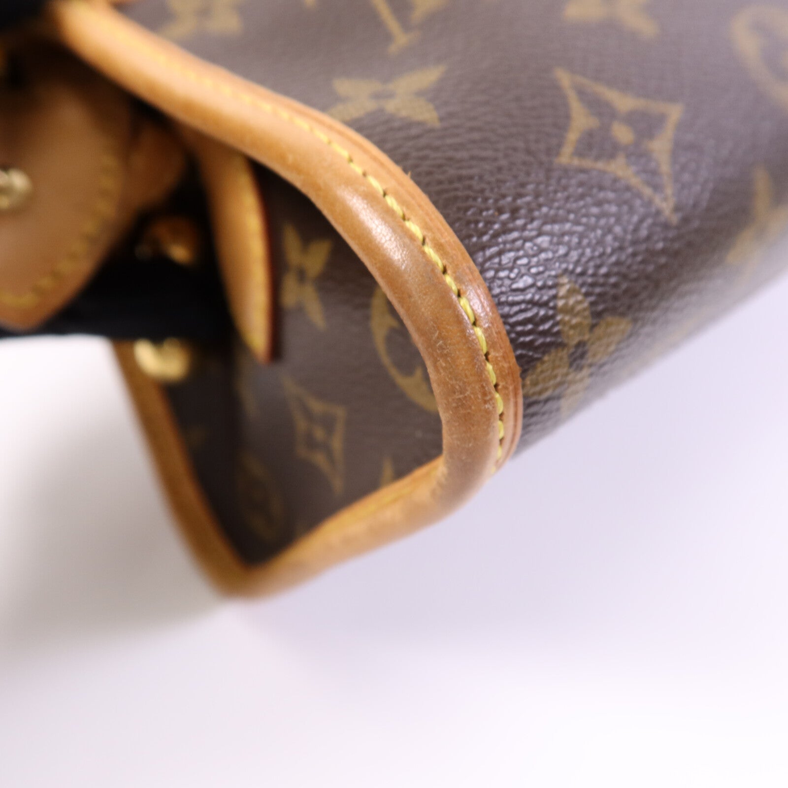 LOUIS VUITTON 【激減優惠】Monogram Popincourt Long金扣肩背袋