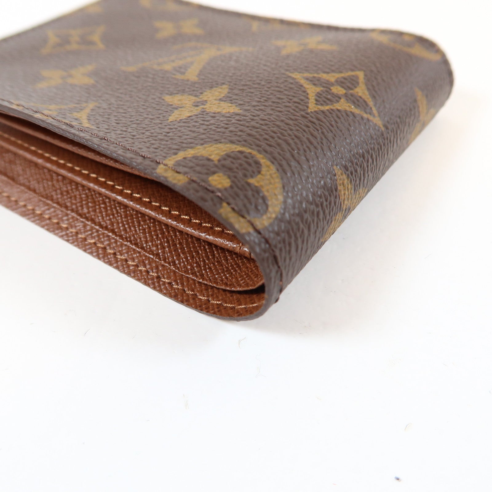 LOUIS VUITTON Monogram Bifold Wallet錢包啡色