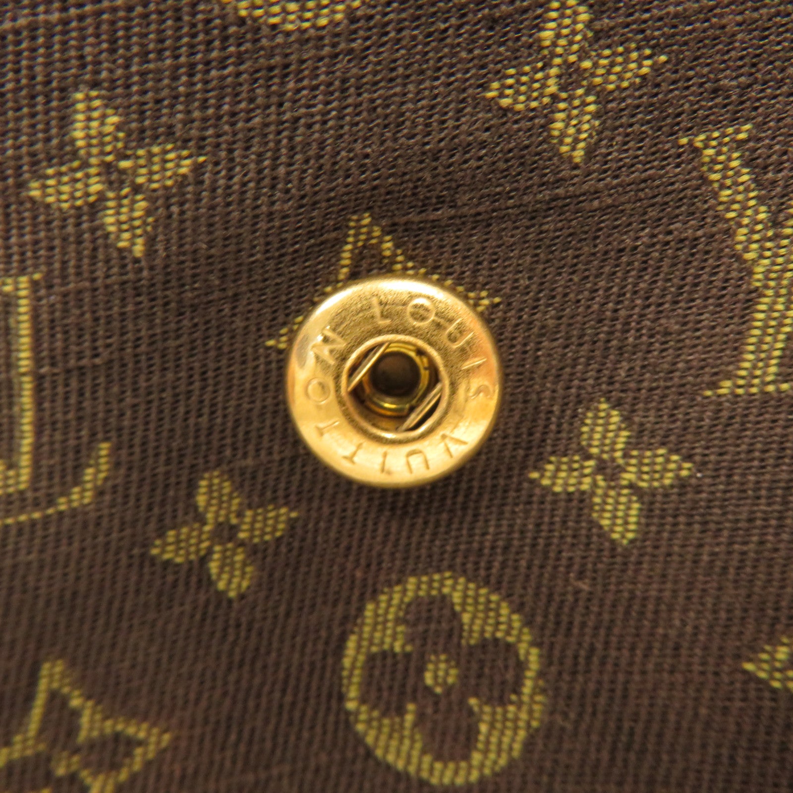 LOUIS VUITTON 【激減優惠】Monogram Pochette Cancun Pouch金扣肩背袋啡色